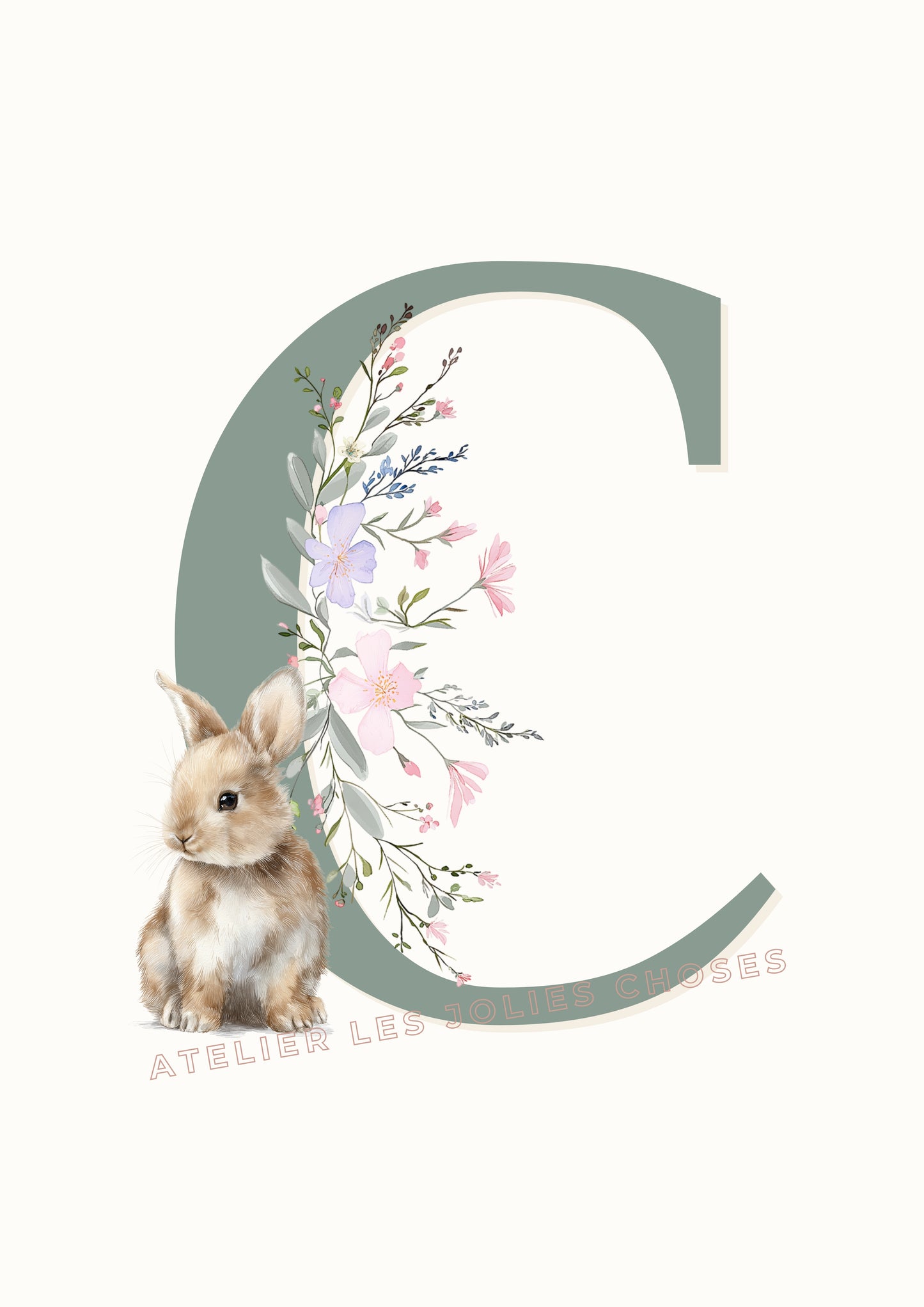 Affiche - Lettre C