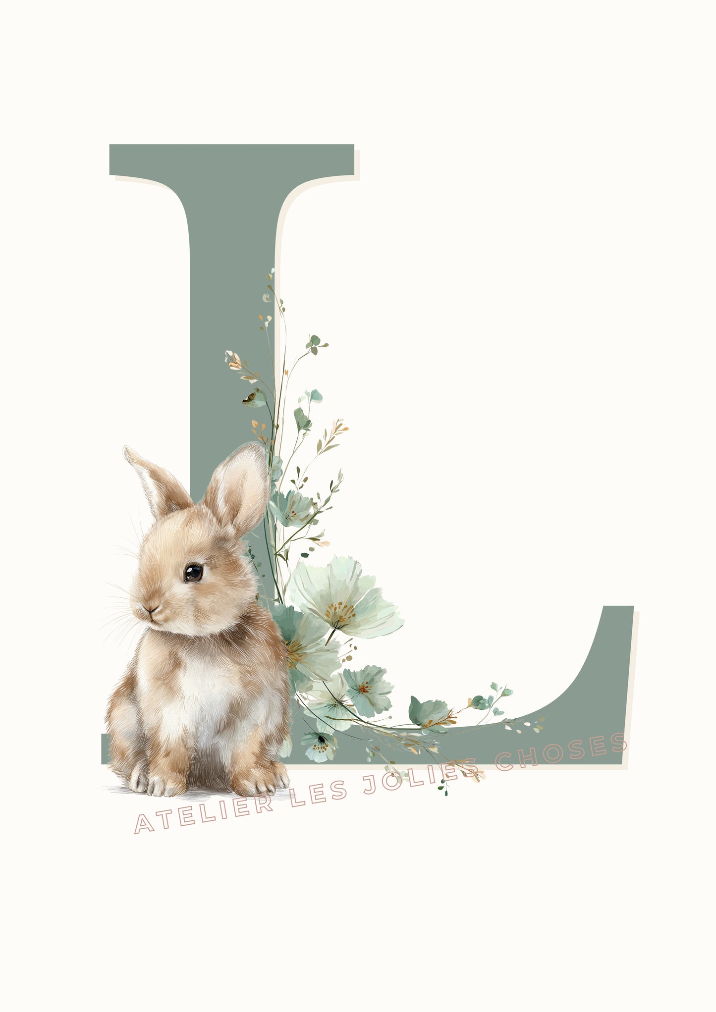 Affiche - Lettre L
