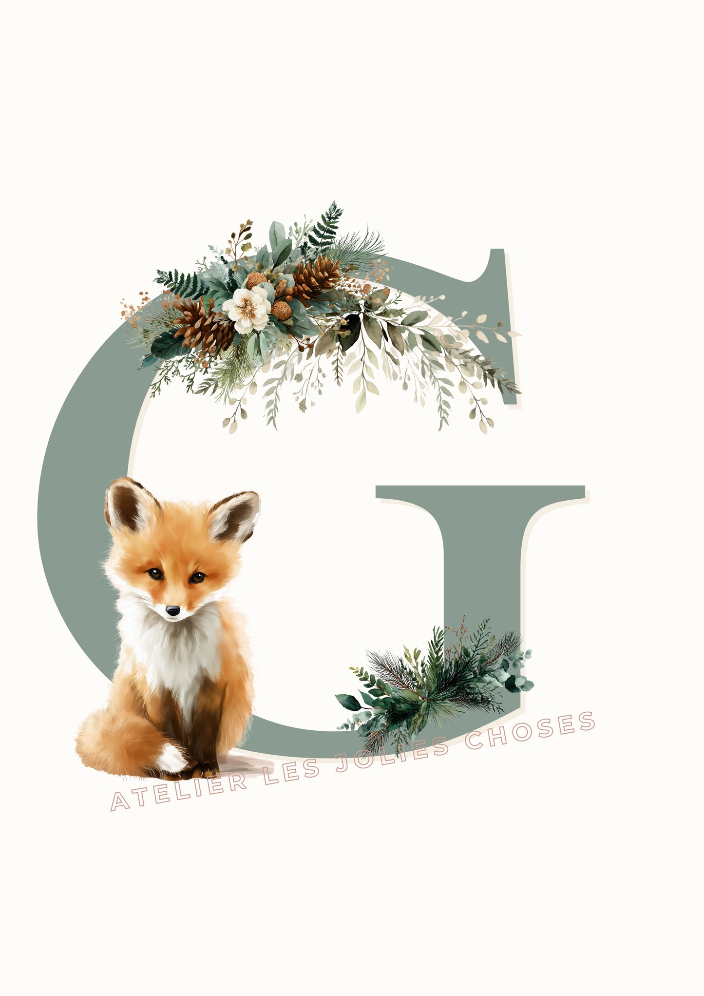 Affiche - Lettre G