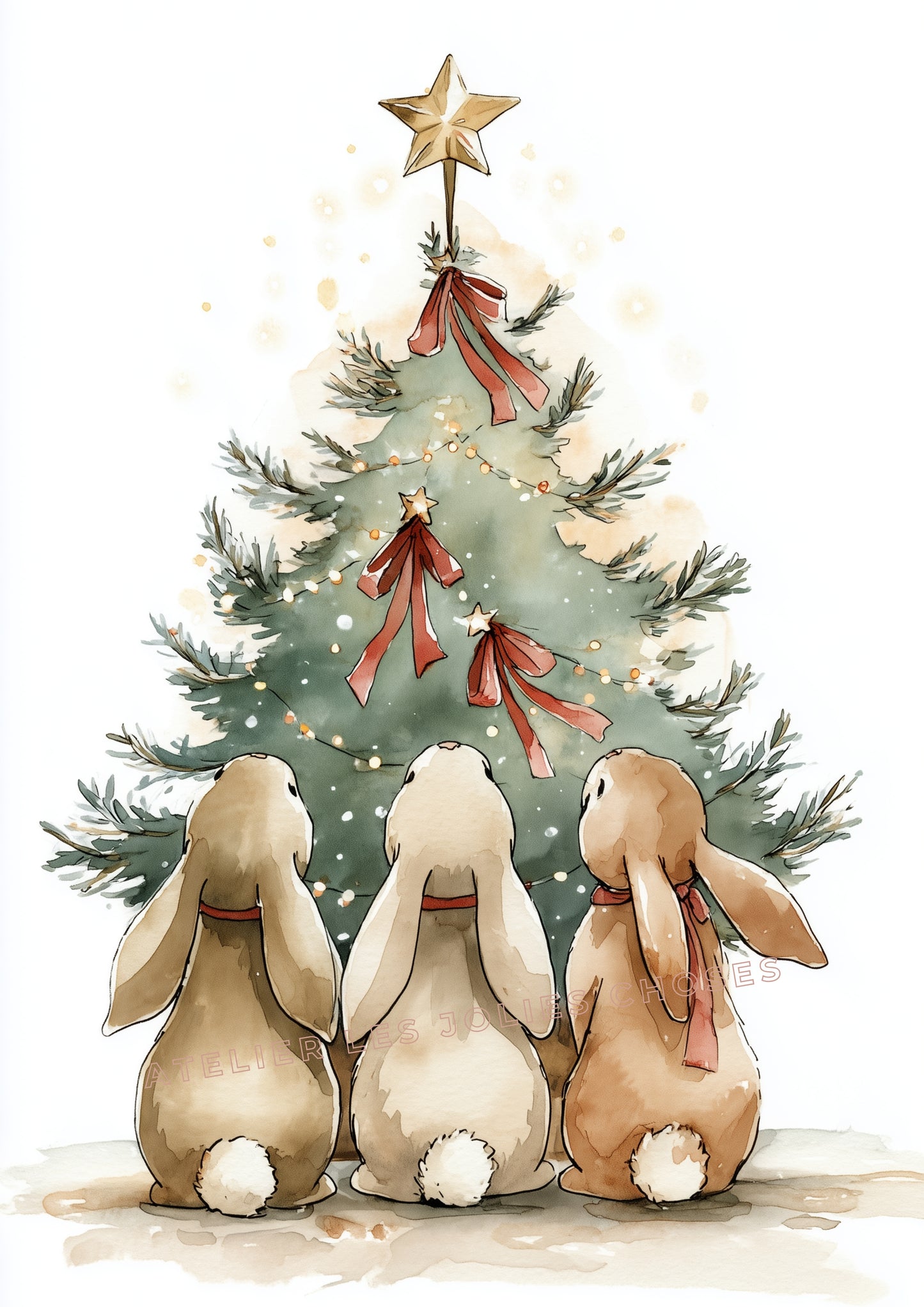 Affiche - Les petits veilleurs de Noël