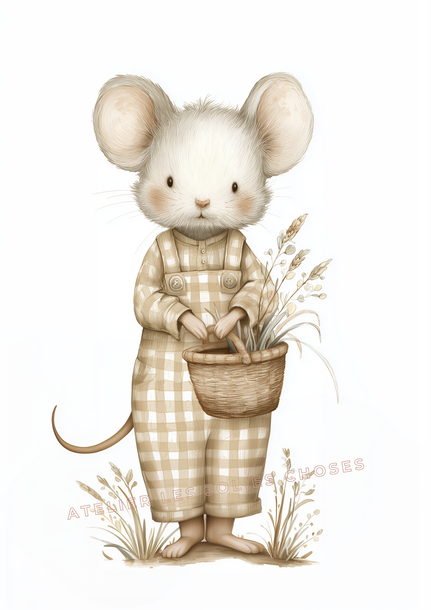 Affiche – Petite Souris Champêtre