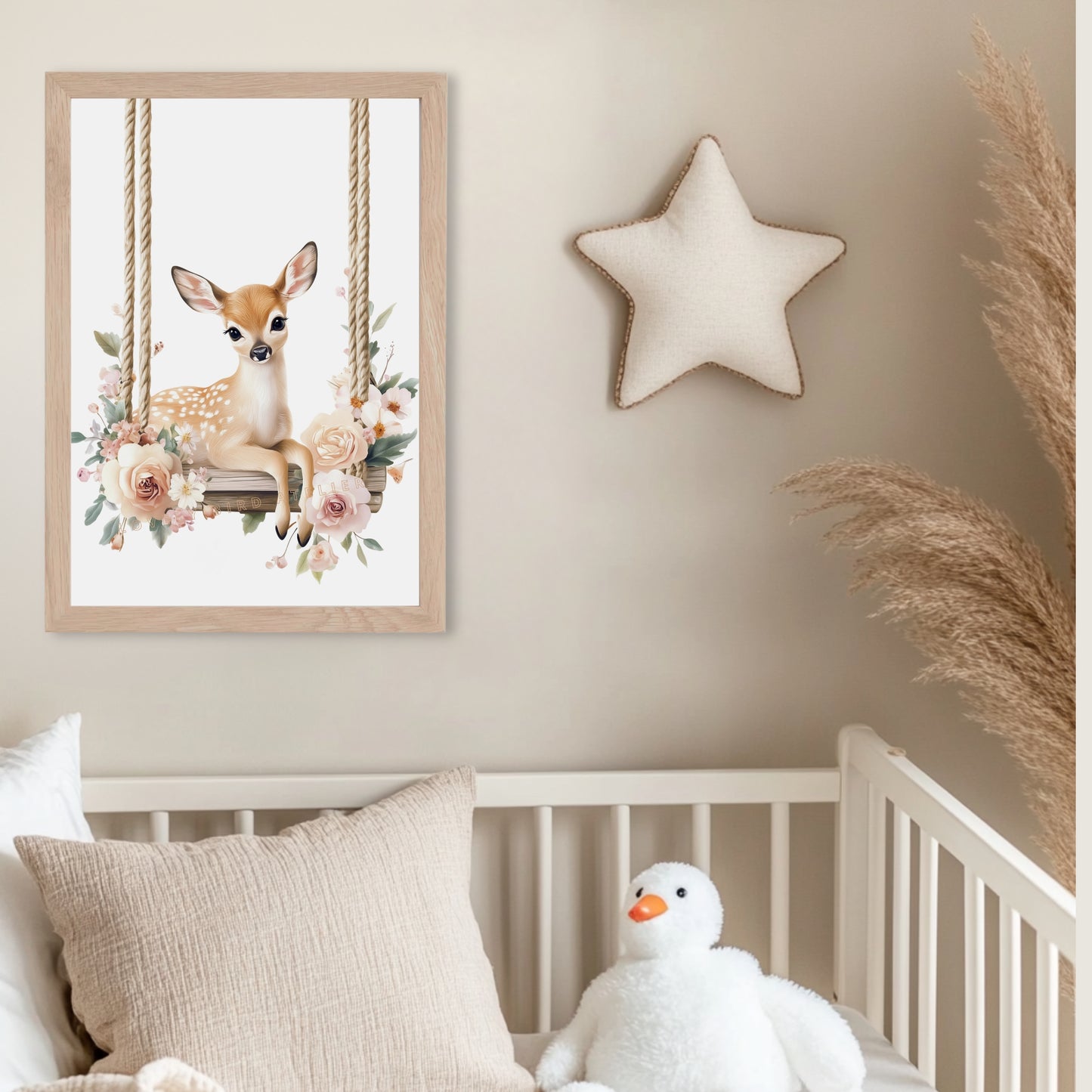 Affiche Biche & Balancelle - Atelier Les Jolies Choses