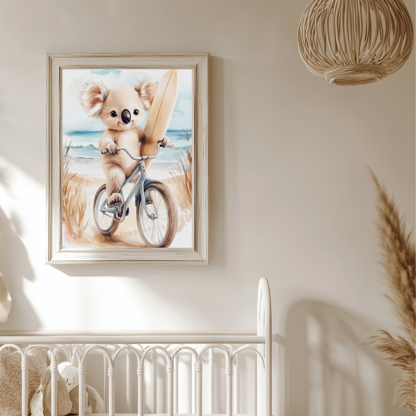 Affiche Koala & Surf - Atelier Les Jolies Choses