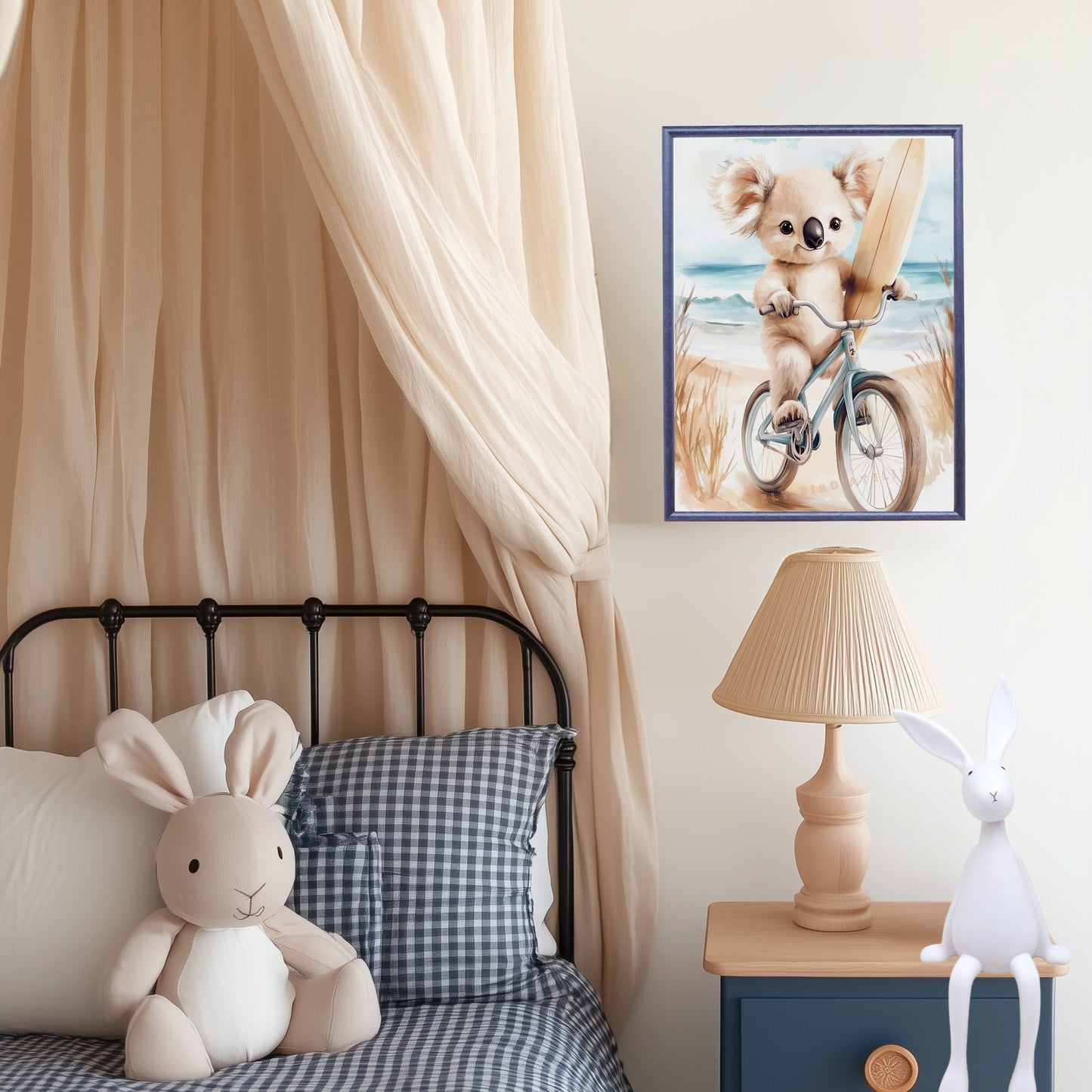 Affiche Koala & Surf - Atelier Les Jolies Choses