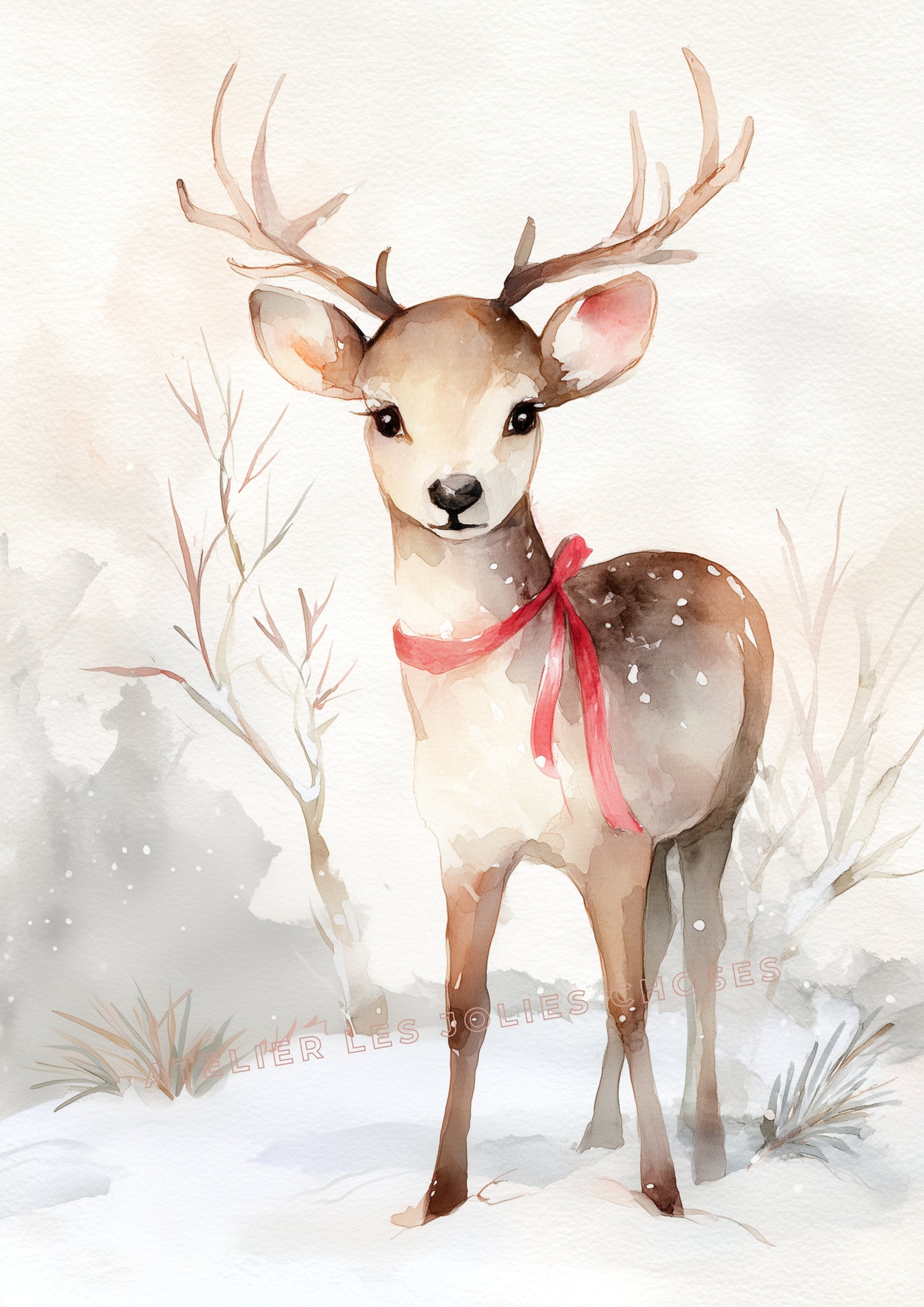 Affiche - La gardienne de l’hiver - Atelier Les Jolies Choses