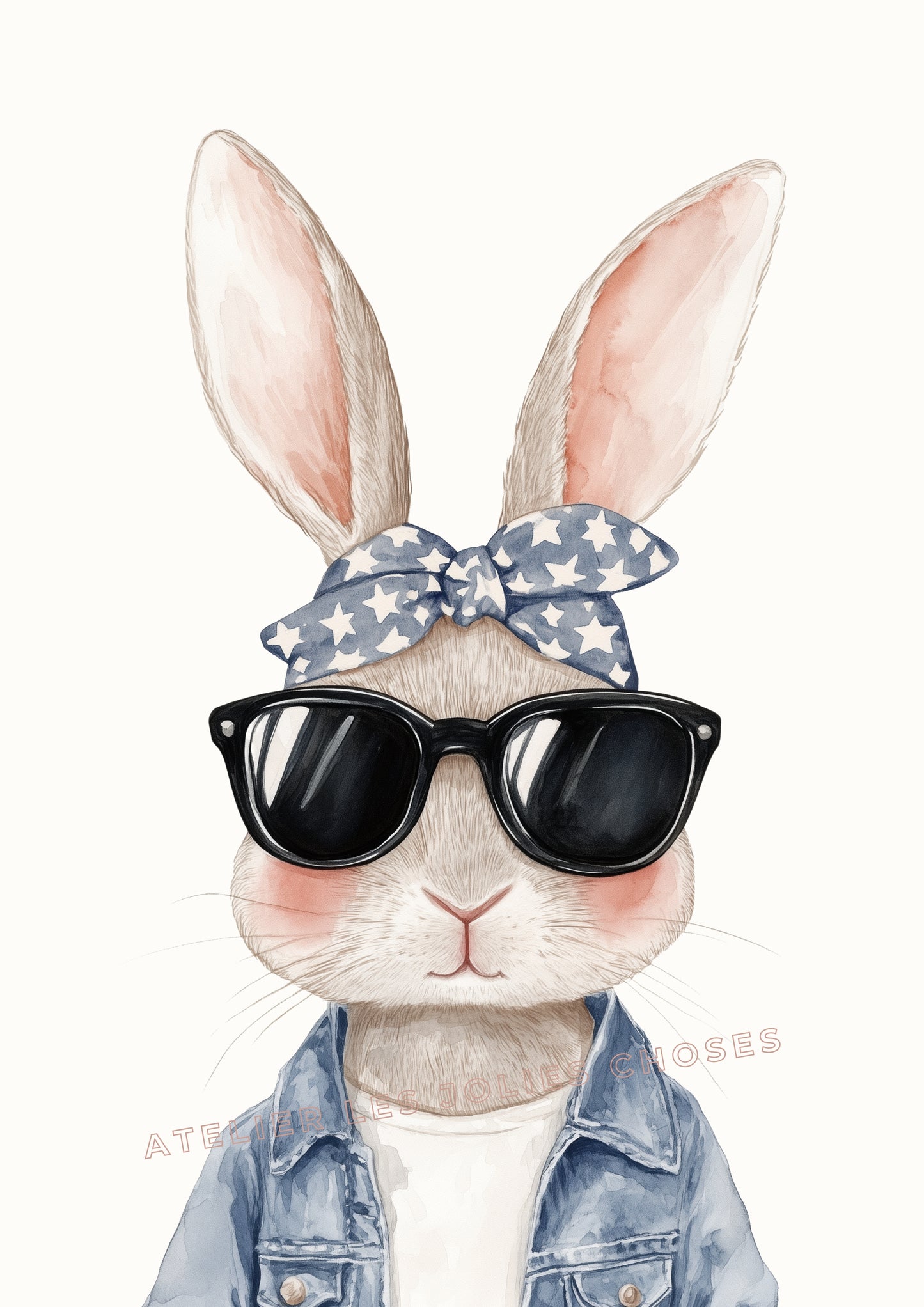 Affiche - Lapin Rock’n’Roll