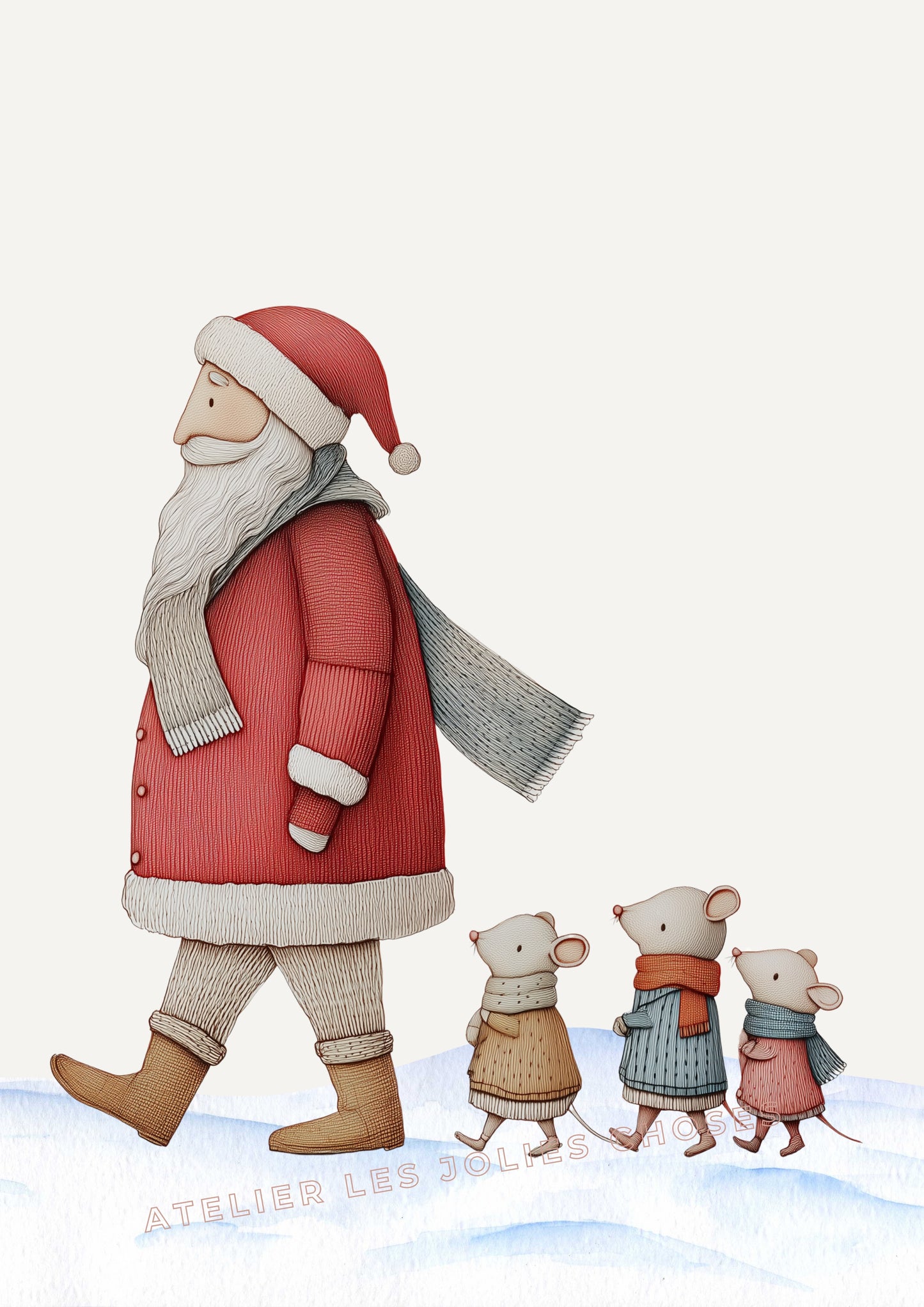 Affiche - Les Souris du Pays des Neiges