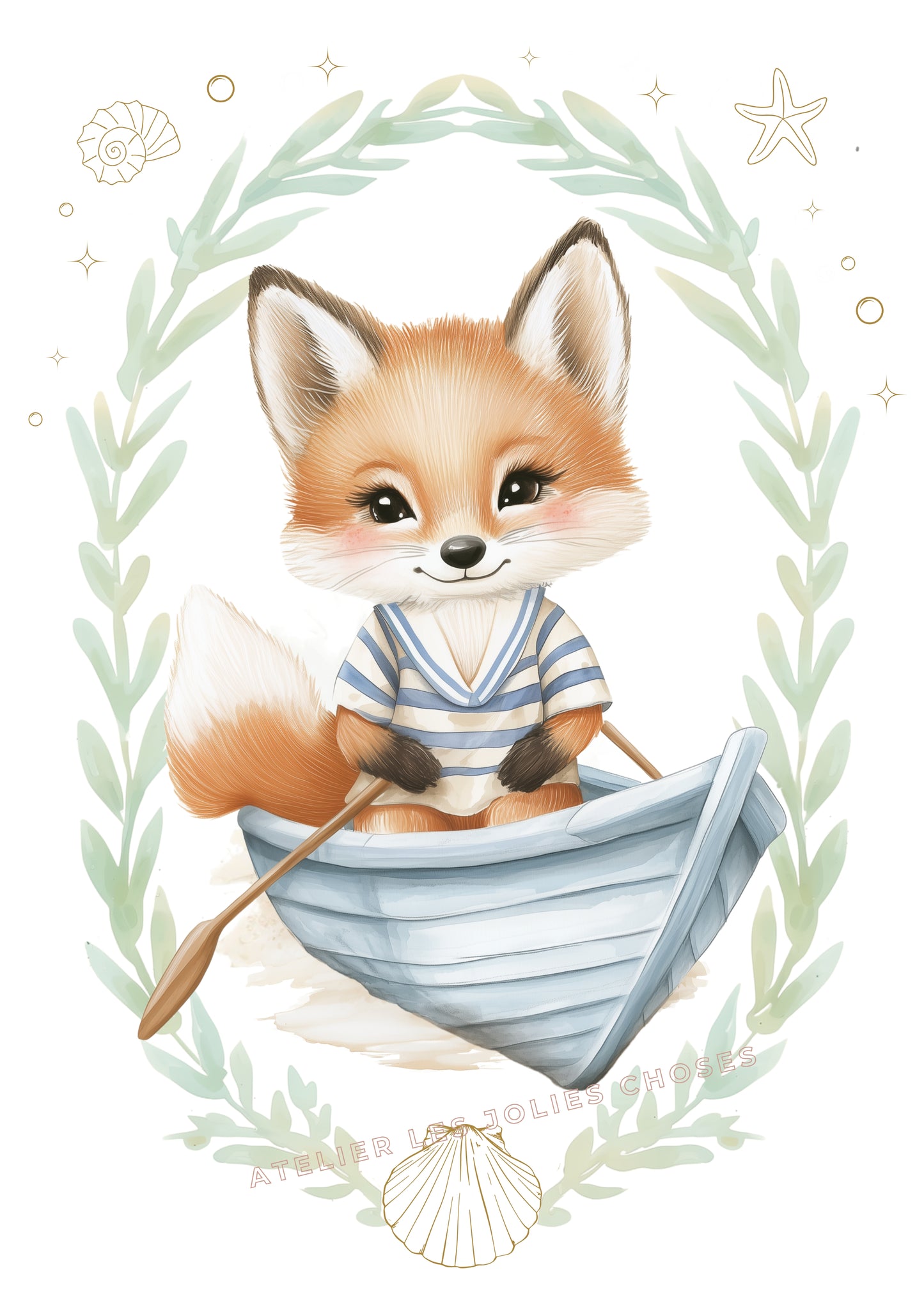 Capitaine Renard & la mer douce