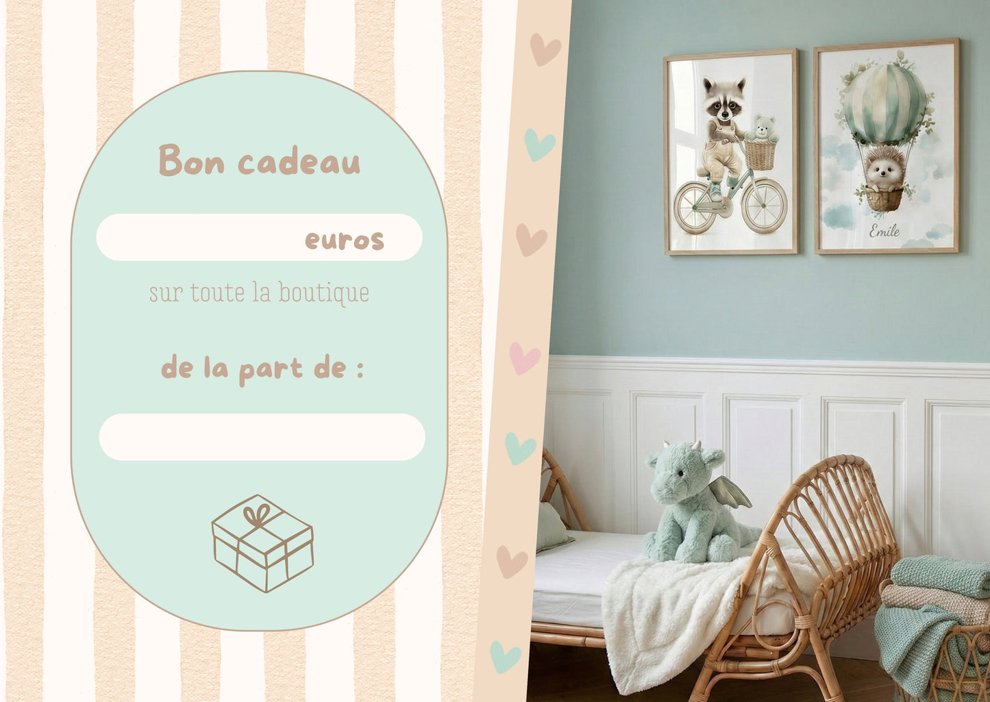 Carte-Cadeau Atelier Les Jolies Choses - Atelier Les Jolies Choses