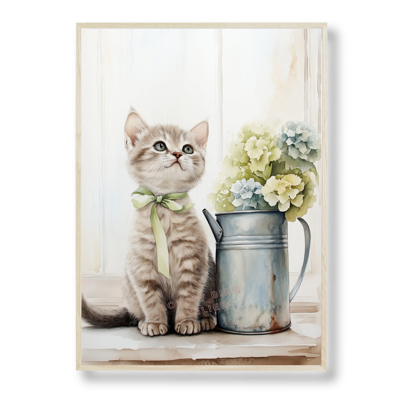 Chaton & Hortensia - Atelier Les Jolies Choses
