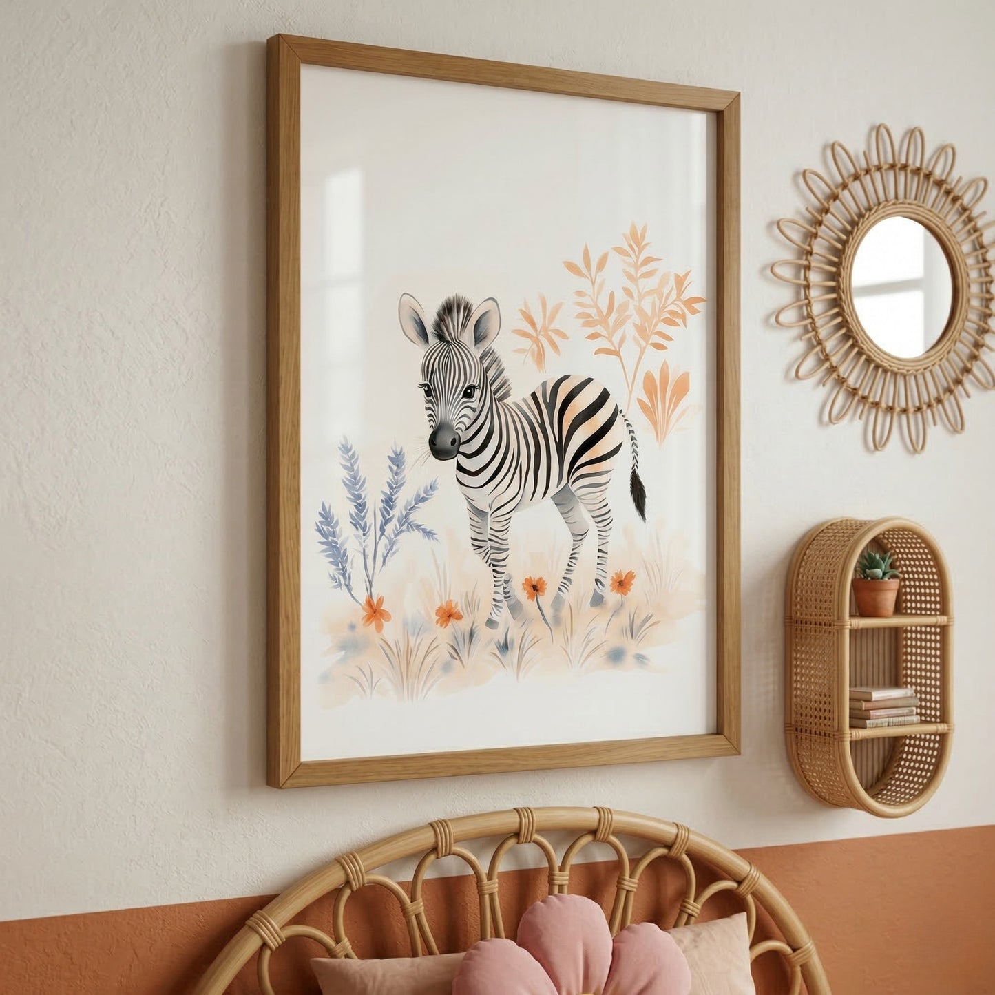 Illustration Zèbre - Libre et rayé