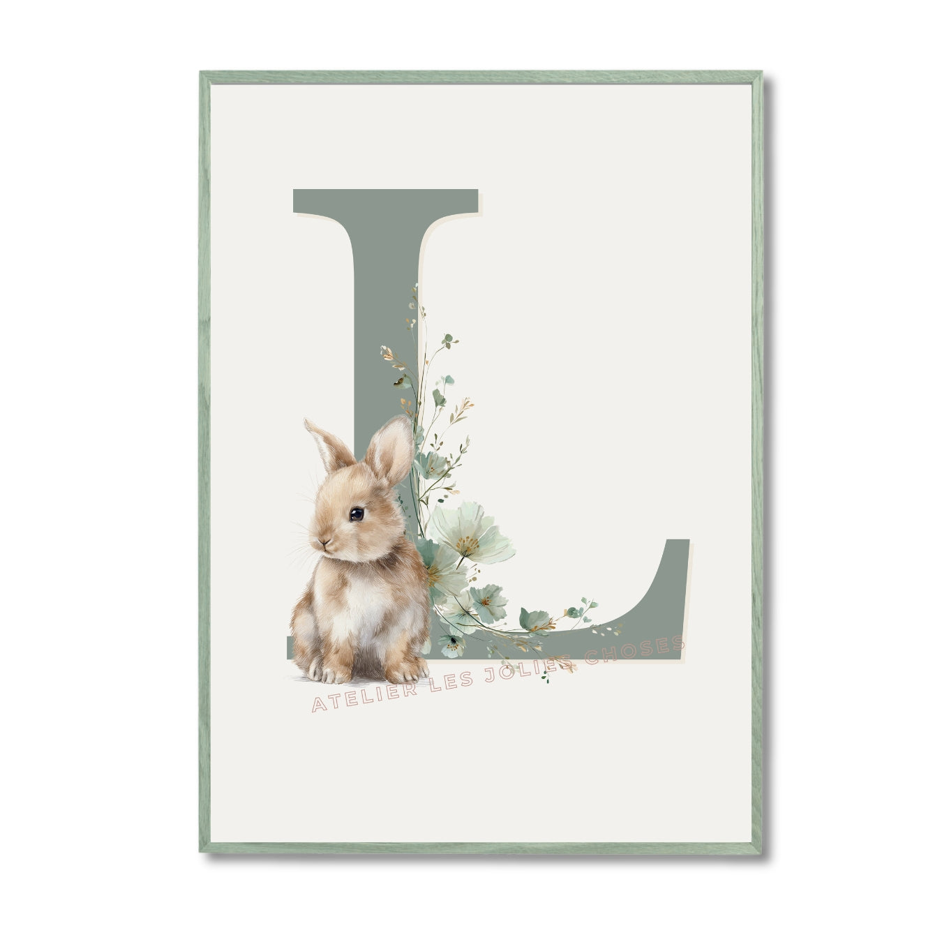 Affiche - Lettre L