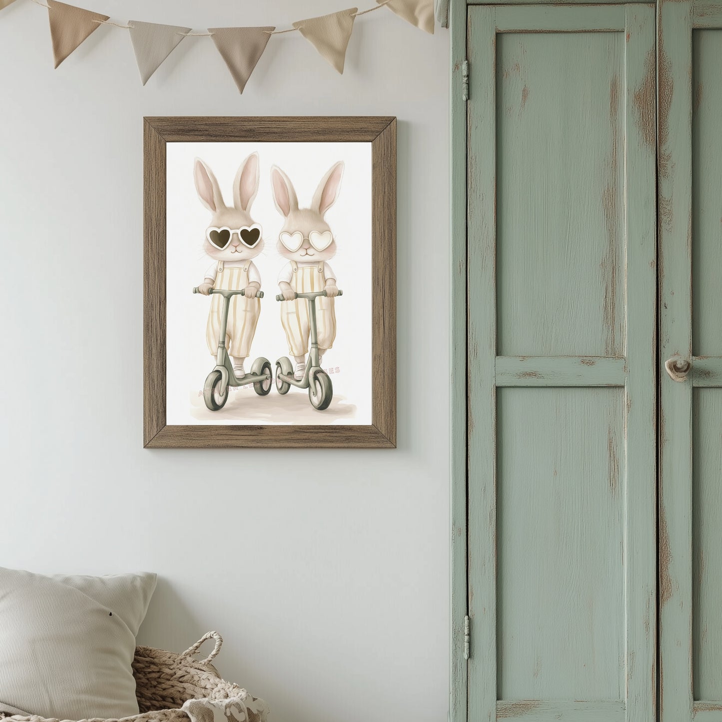 Affiche - La Course des Frères Lapins