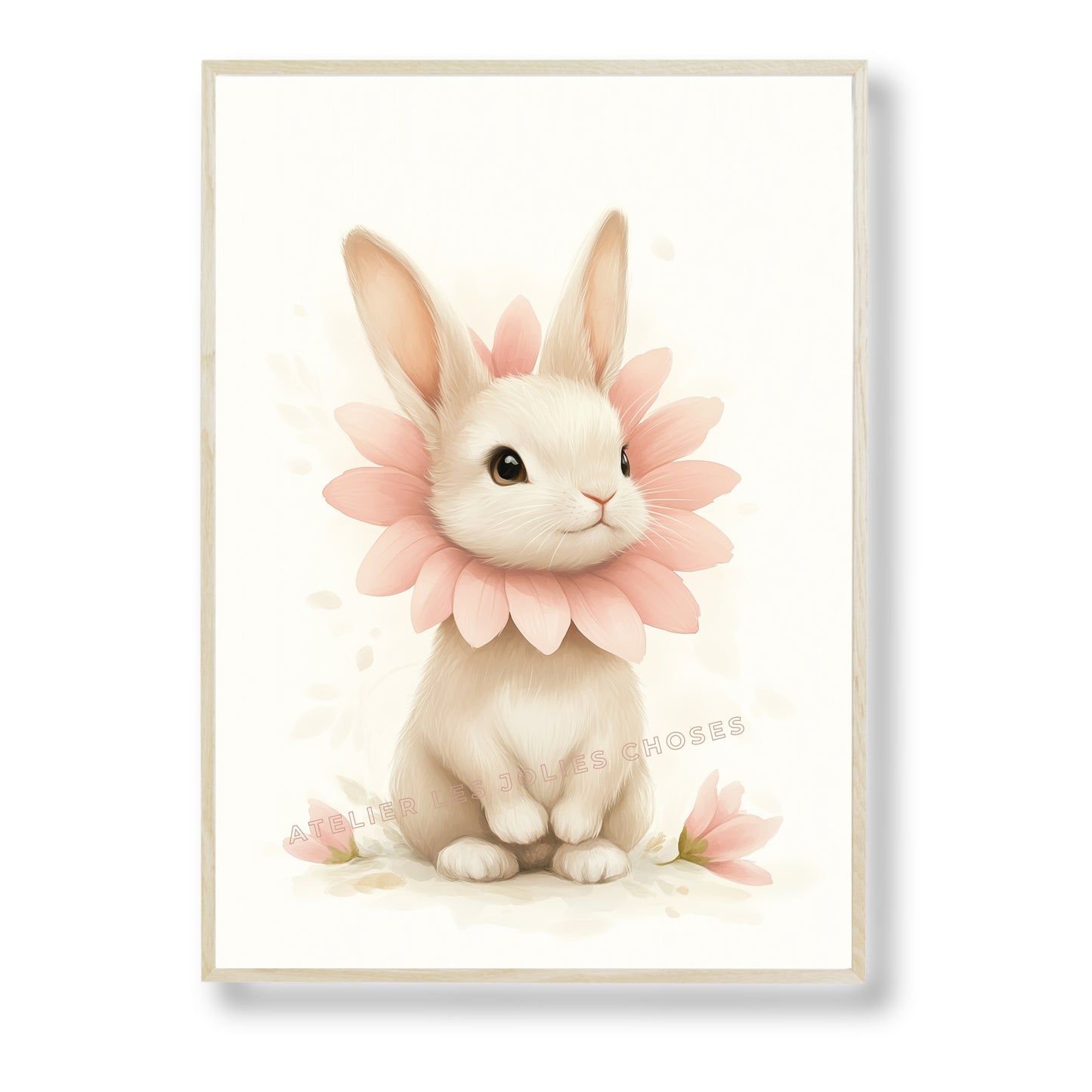 Lapine en Fleur
