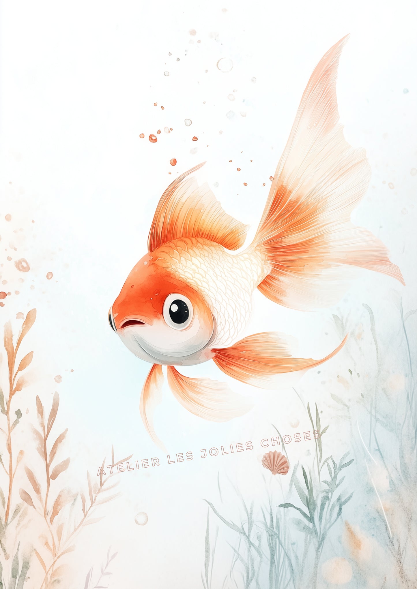 Illustration - Danse de bulles - Atelier Les Jolies Choses