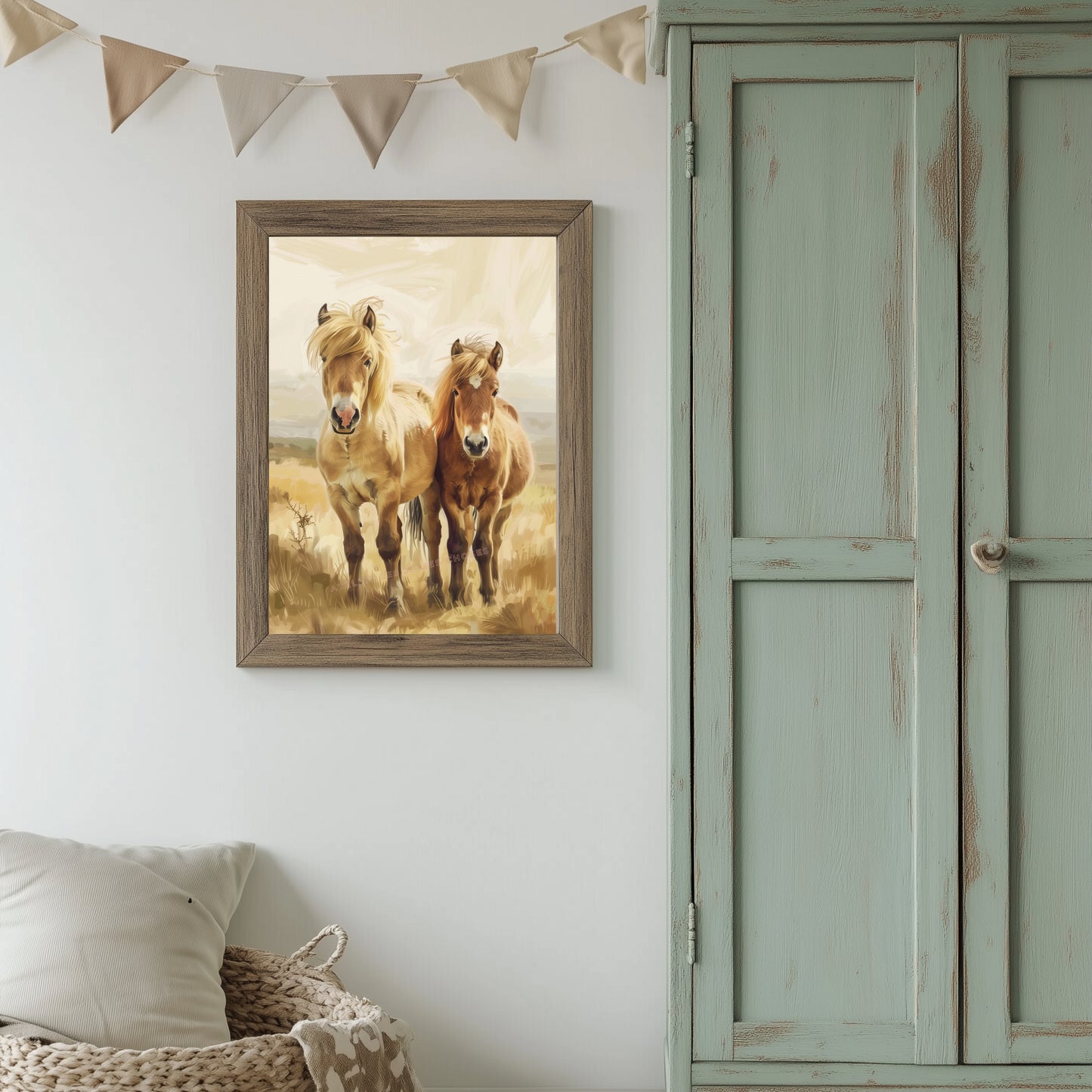 Illustration "Deux amis pour la vie" - Atelier Les Jolies Choses