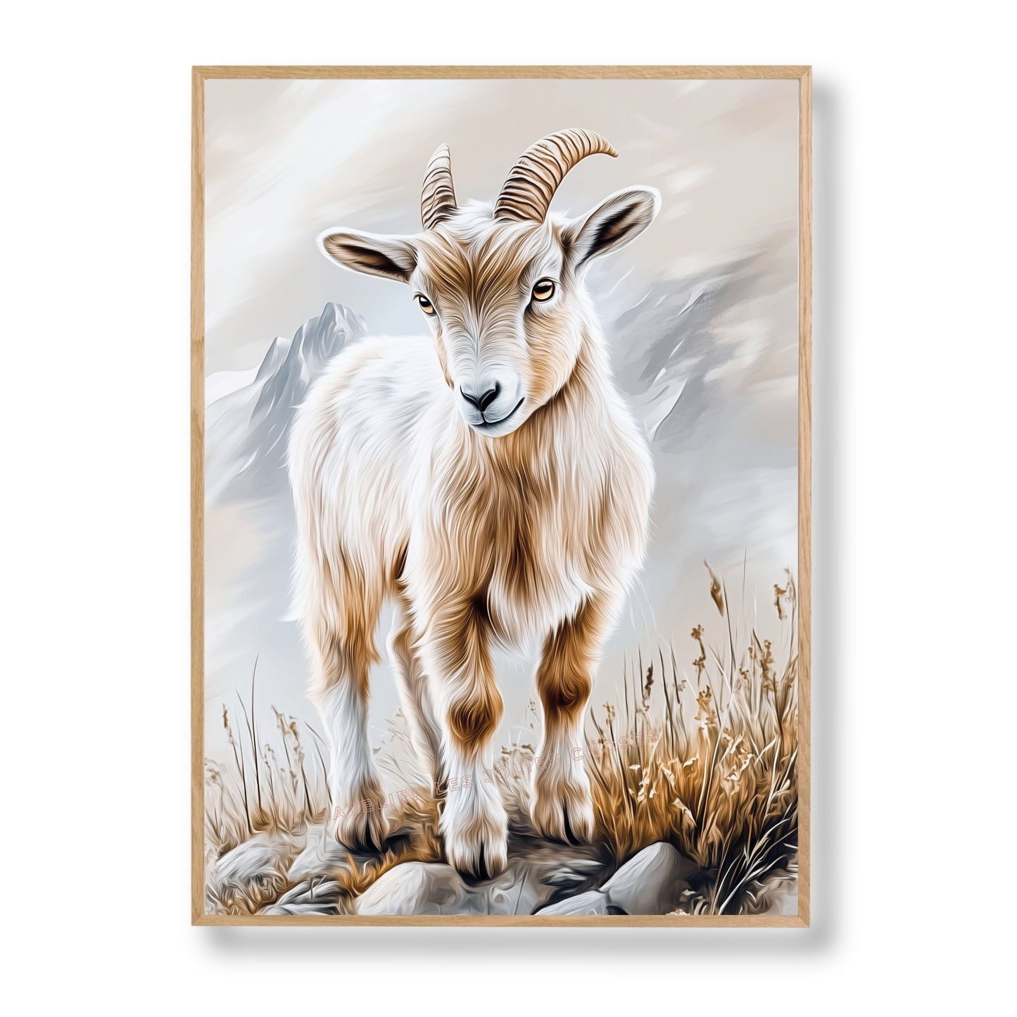 Illustration " Muse des alpages " - Atelier Les Jolies Choses