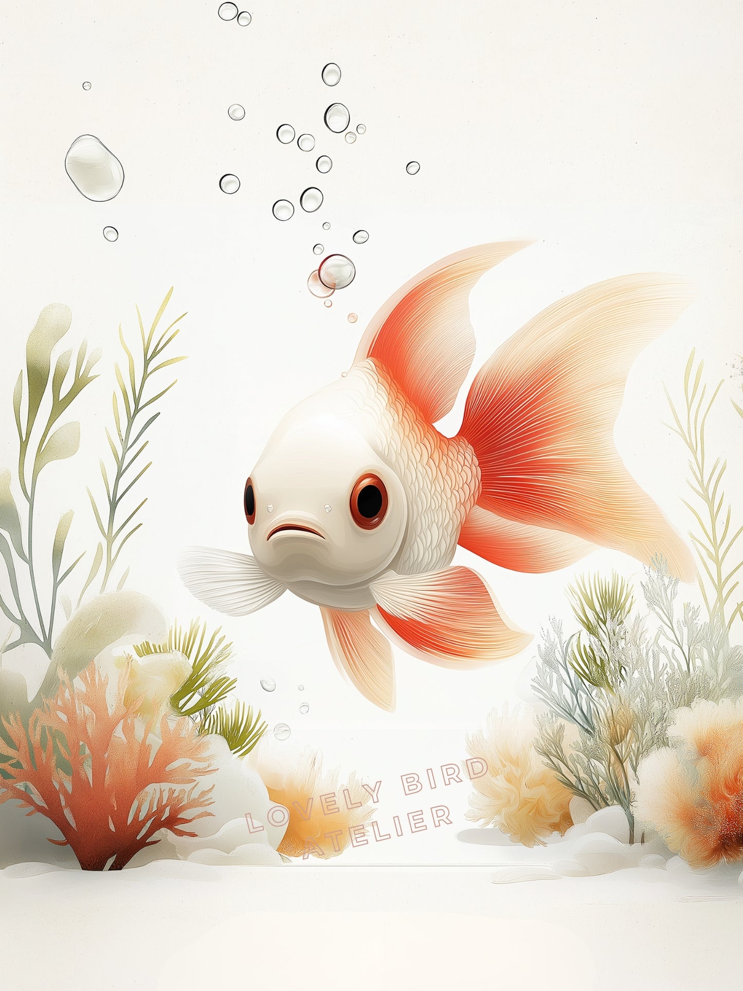 Illustration Petit Poisson - Atelier Les Jolies Choses