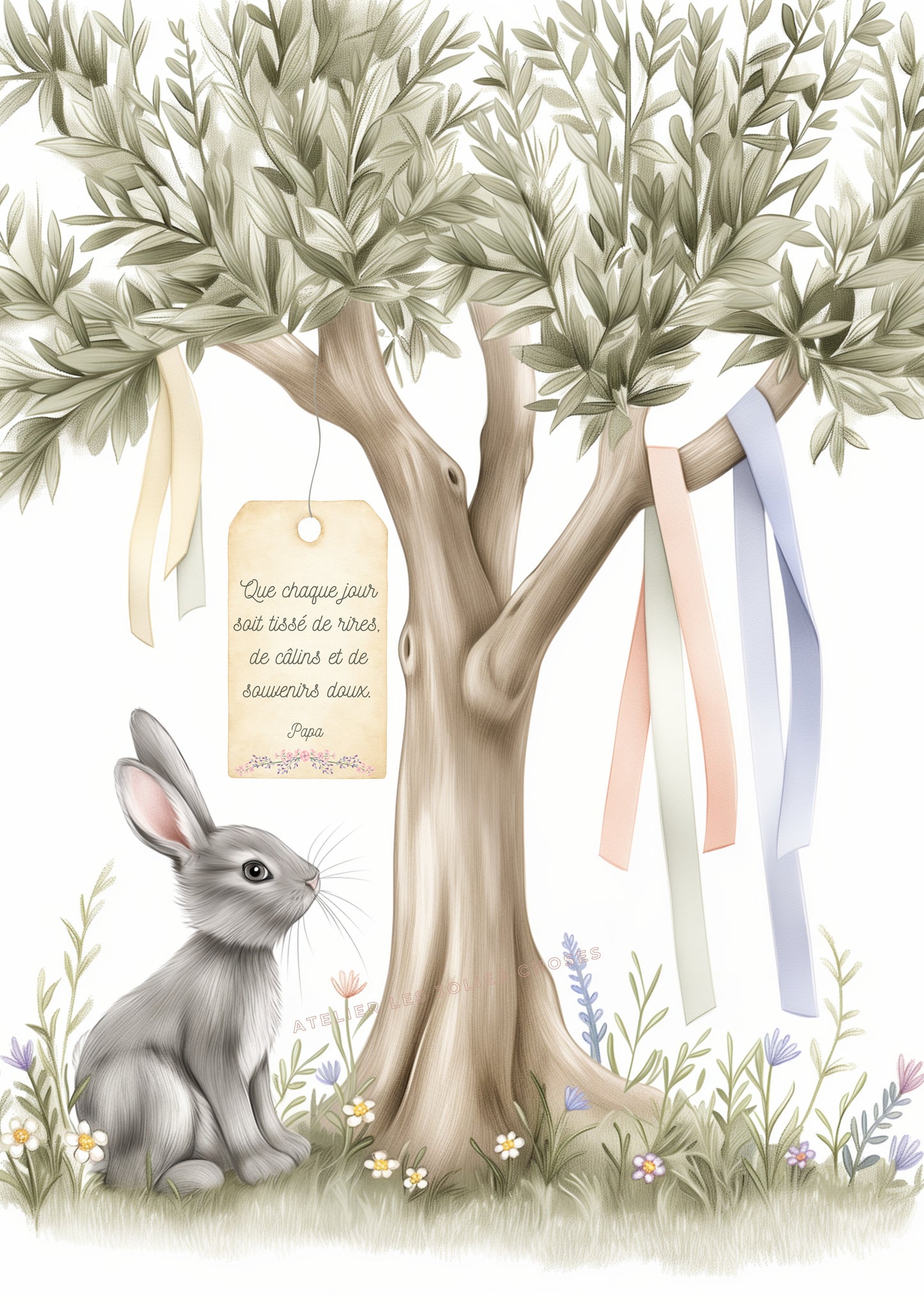 L'arbre à vœux & Le lapin - Atelier Les Jolies Choses