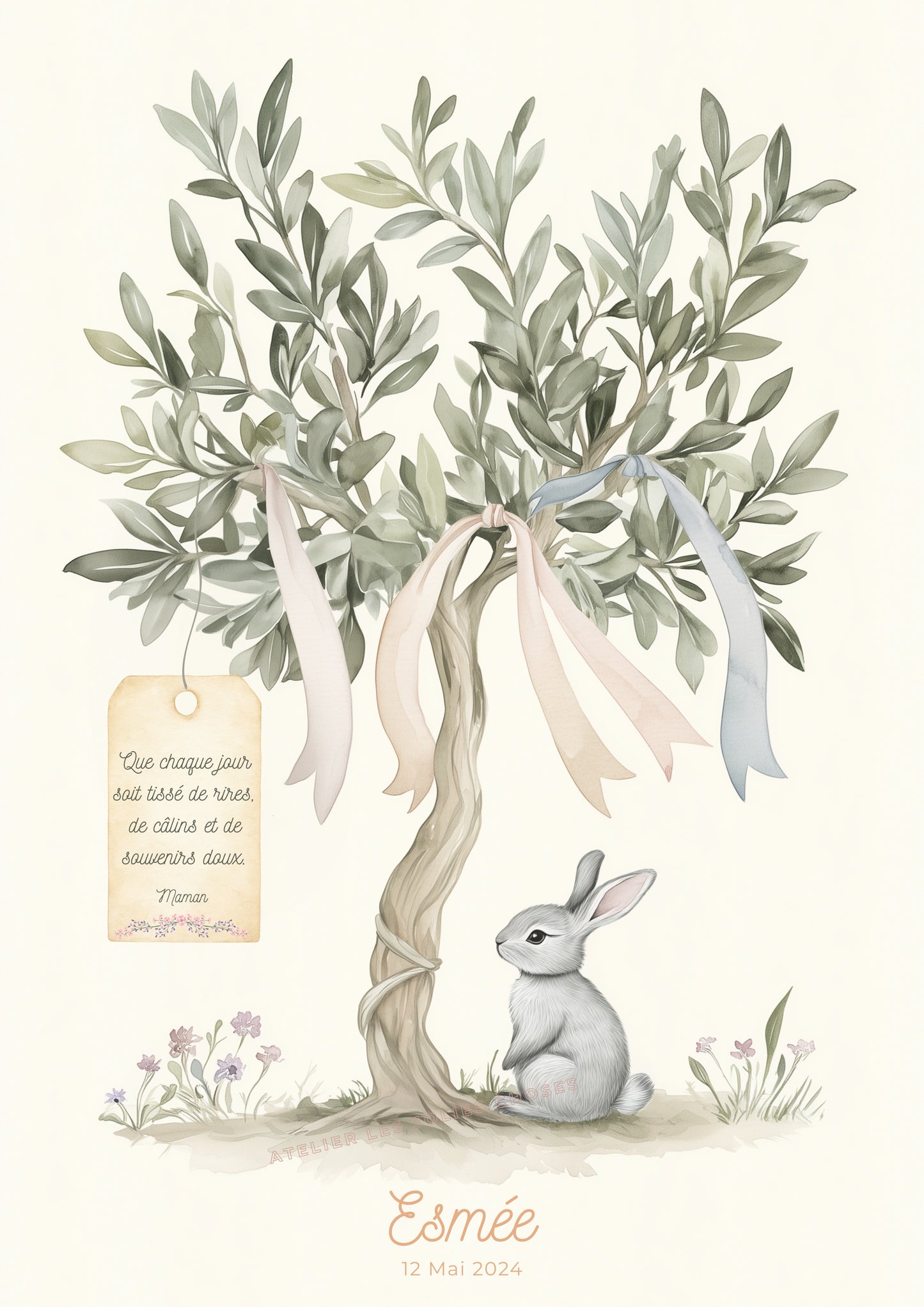 Le lapin et les souhaits volants - Atelier Les Jolies Choses