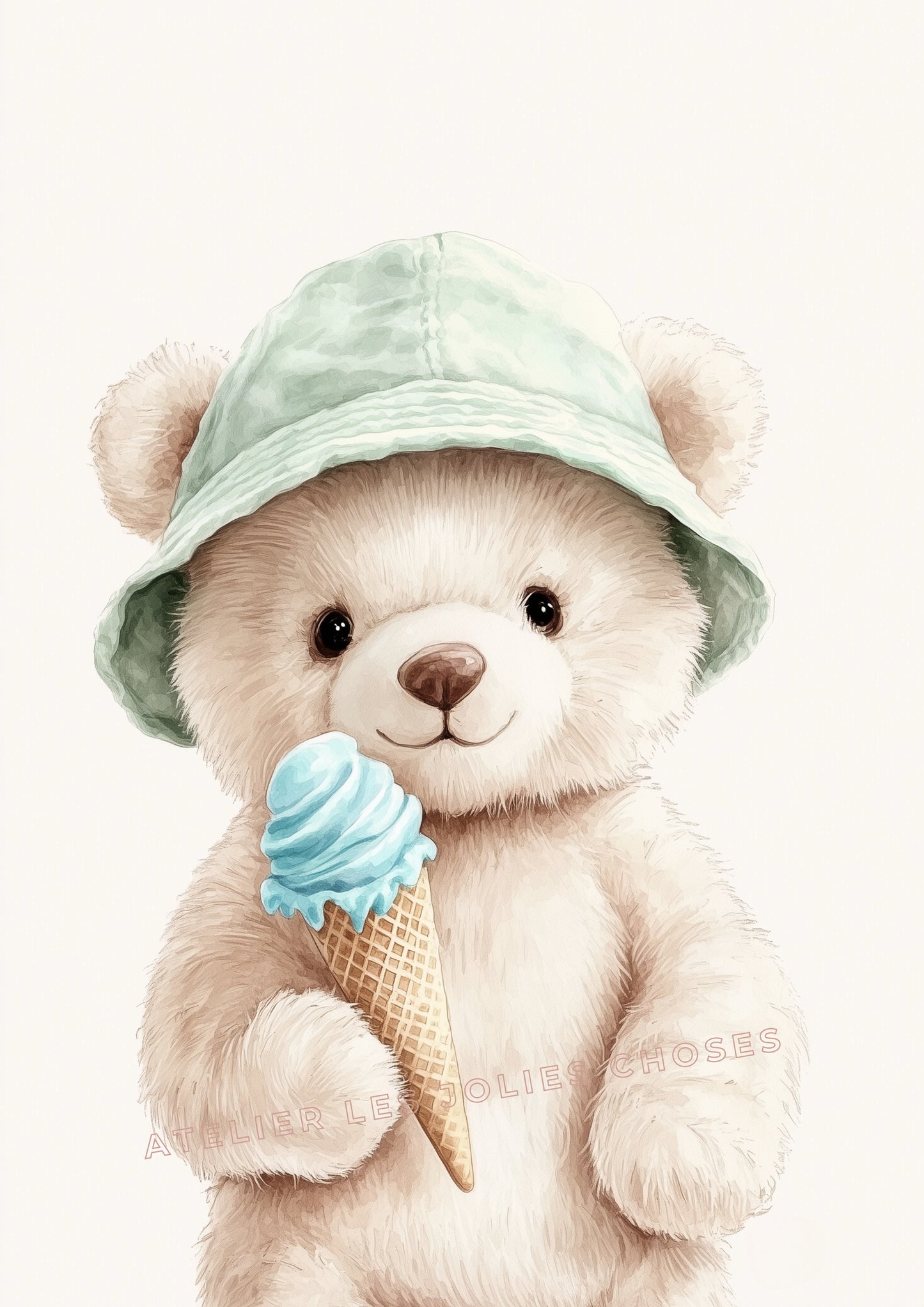 Ourson - Douceur Glacée - Atelier Les Jolies Choses