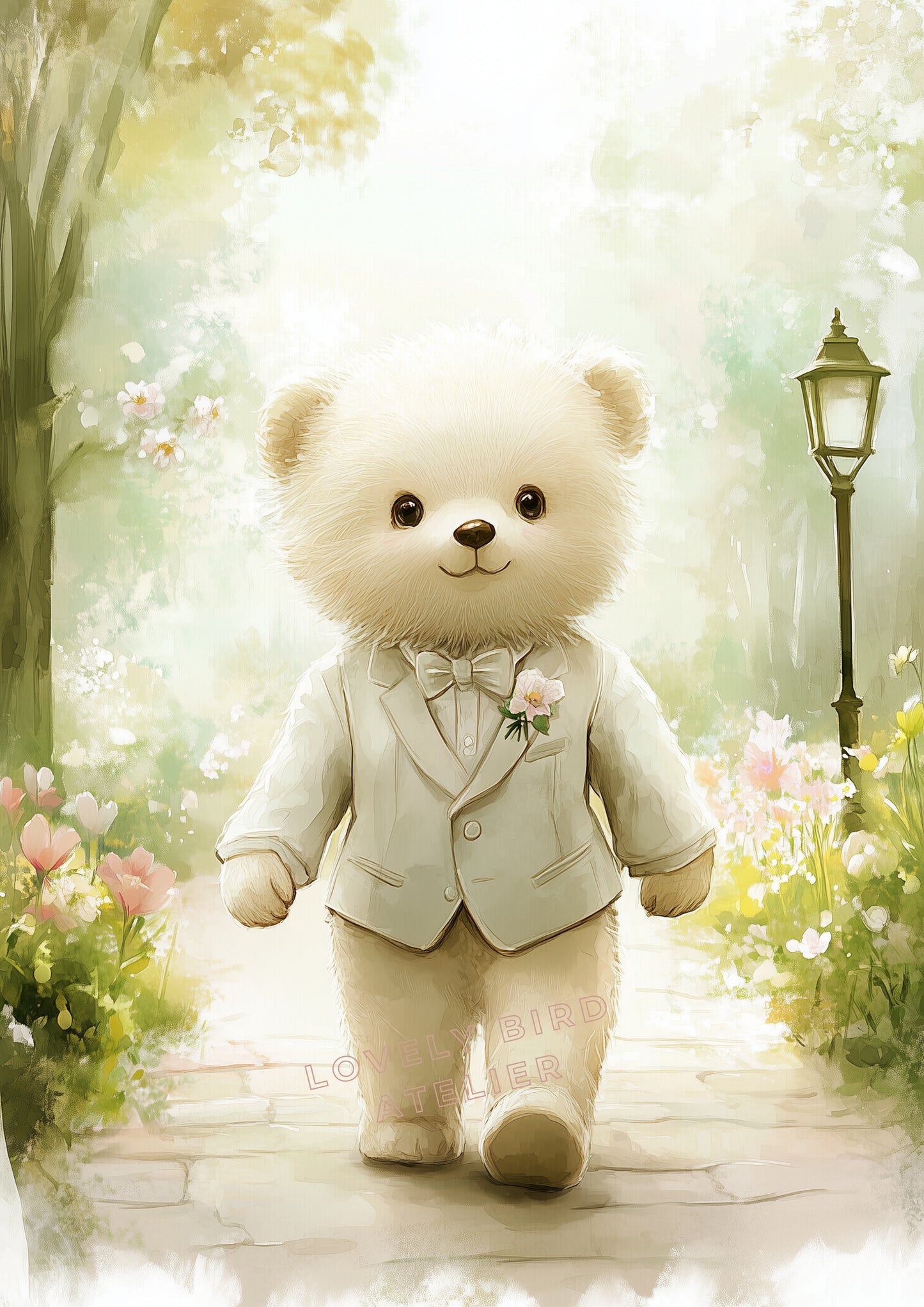 Petit Ours Endimanché - Atelier Les Jolies Choses