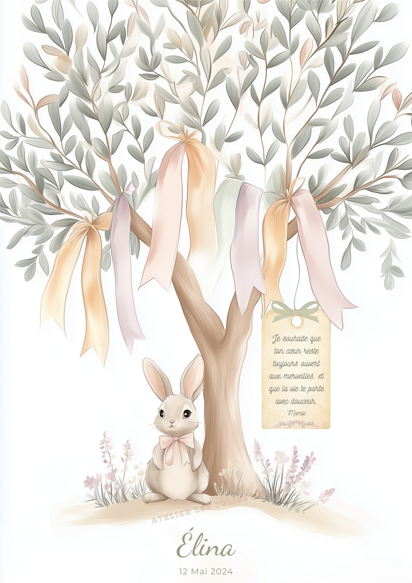 Petit lapin, gardien des vœux - Atelier Les Jolies Choses