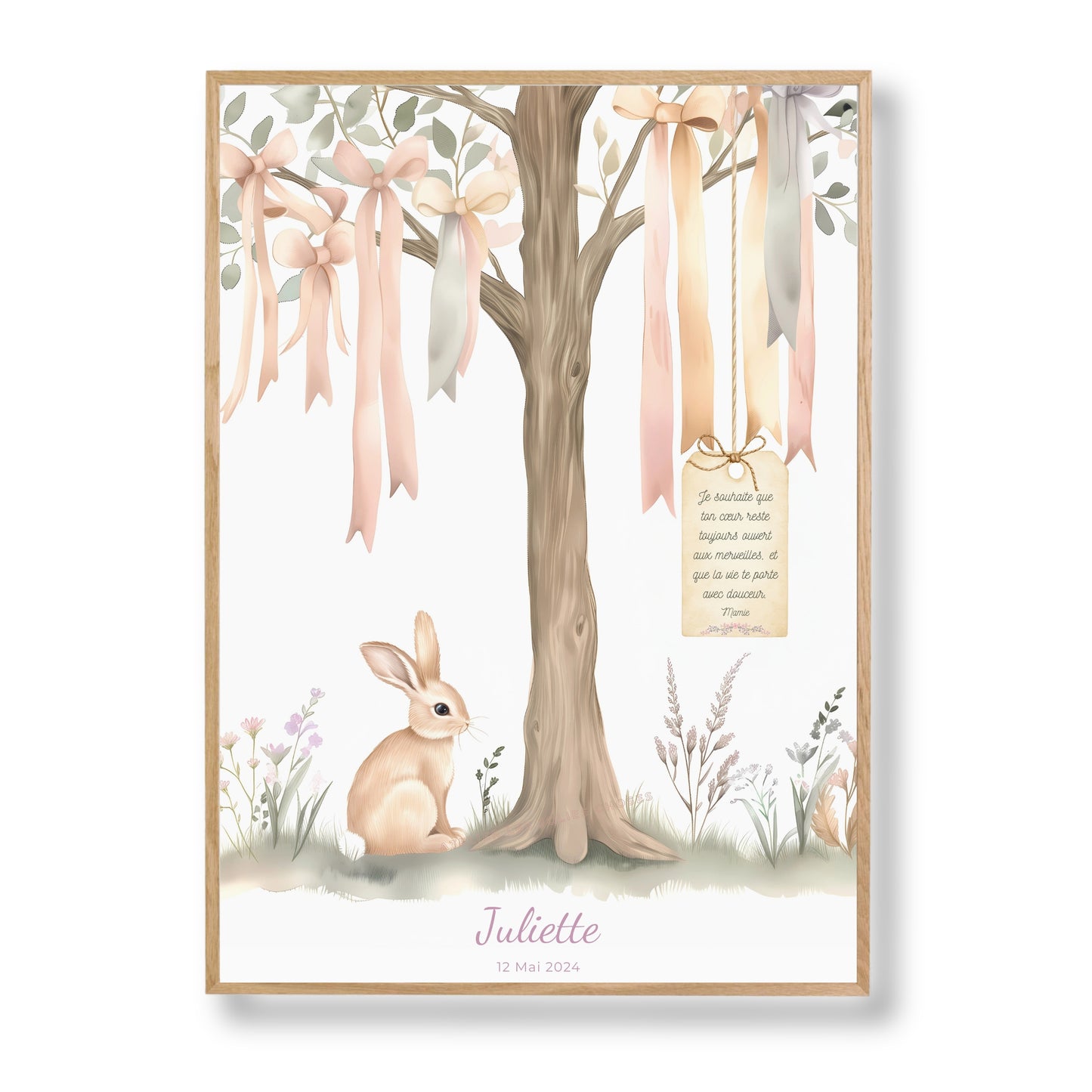 Petit lapin sous les rubans - Atelier Les Jolies Choses