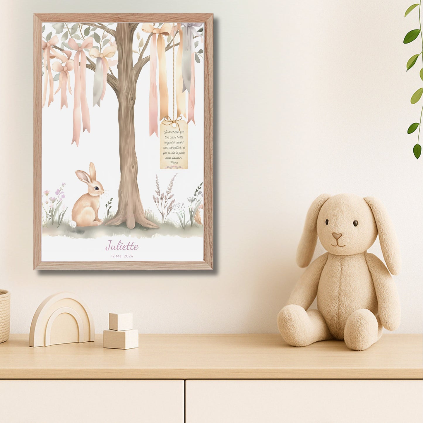 Petit lapin sous les rubans - Atelier Les Jolies Choses