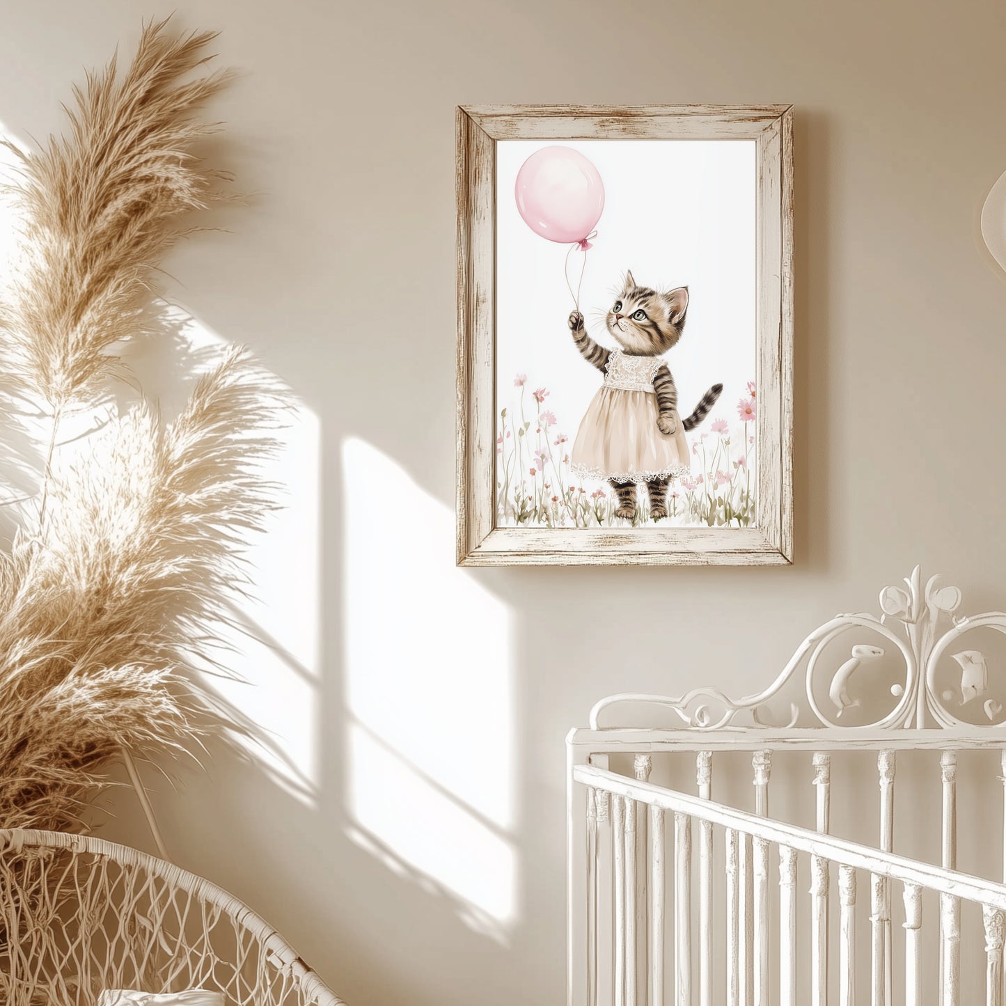 Petite Chatonne & Ballon - Atelier Les Jolies Choses