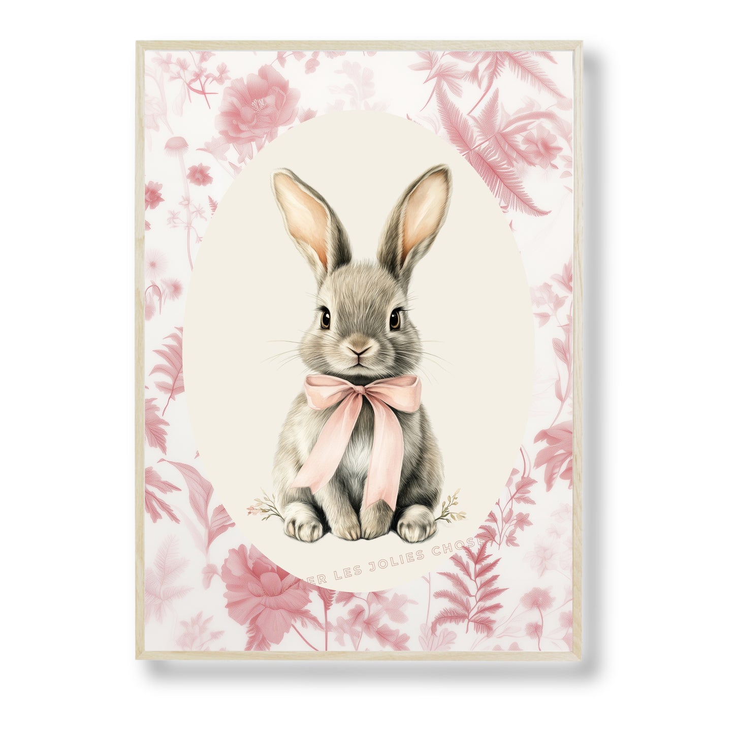 Éveil fleuri – Édition toile de Jouy - Atelier Les Jolies Choses