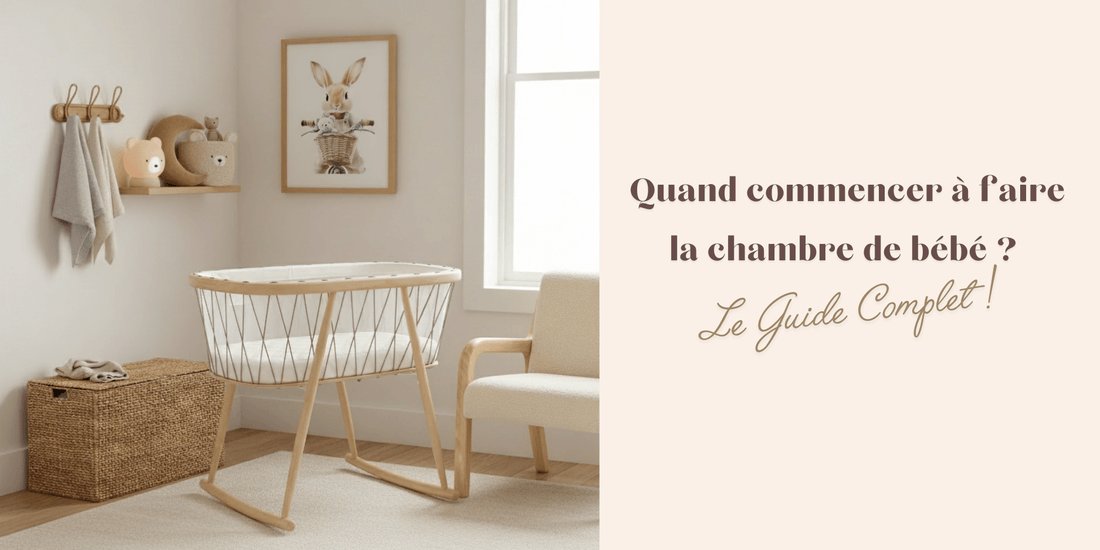 Quand commencer à faire la chambre de bébé ? Guide complet pour préparer la chambre idéale
