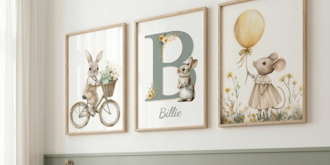 Les plus belles affiches pour chambre de bébé et d’enfant : tendances déco 2026 - Atelier Les Jolies Choses