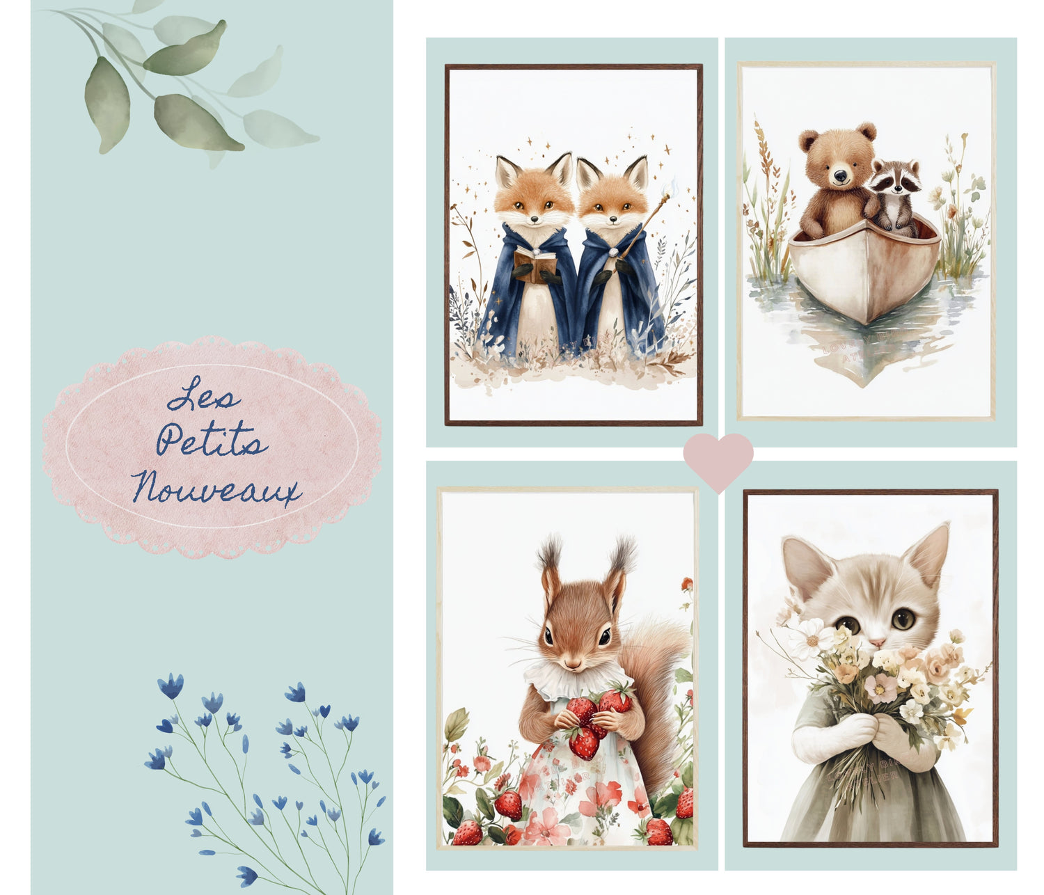 Les Petits Nouveaux - Atelier Les Jolies Choses