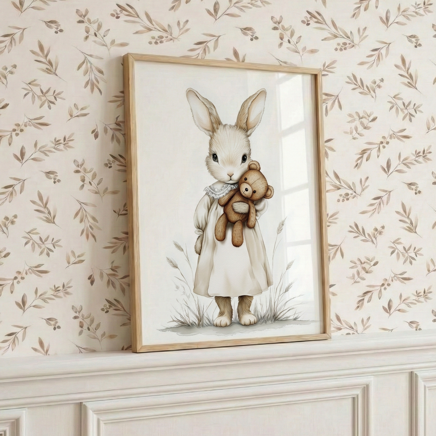 Illustration  Lapin – Mon doudou préféré