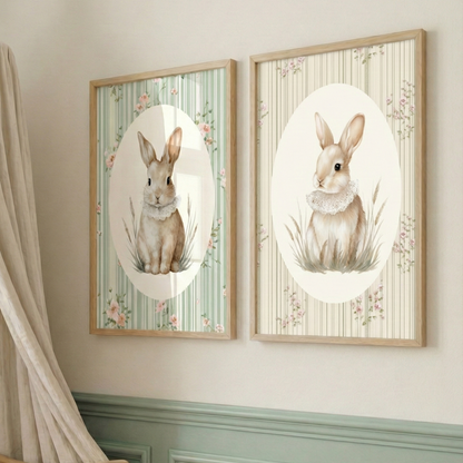 Affiche Lapin – Douceur d’antan