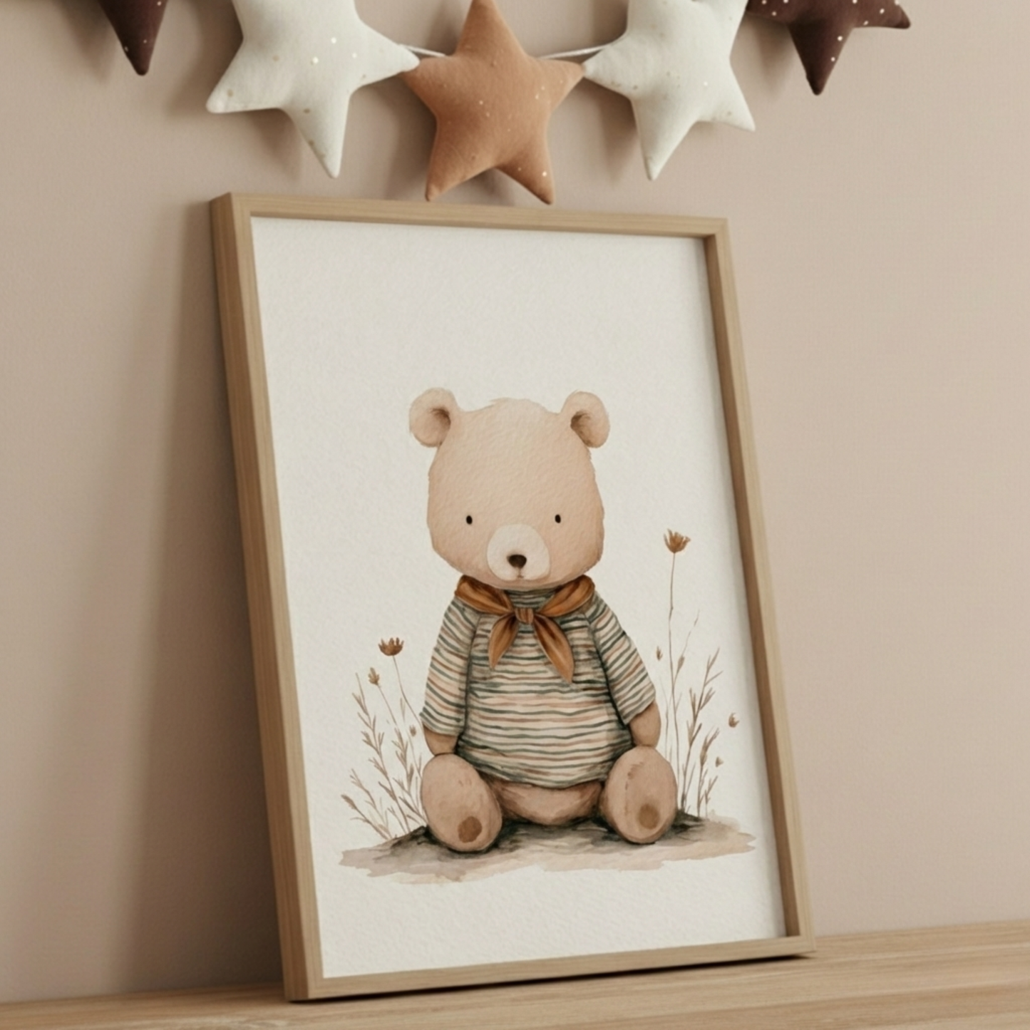 Illustration – L’ourson paisible