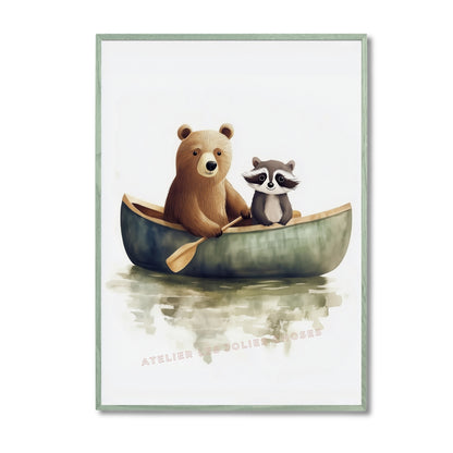 Affiche - Au Fil de l'Eau