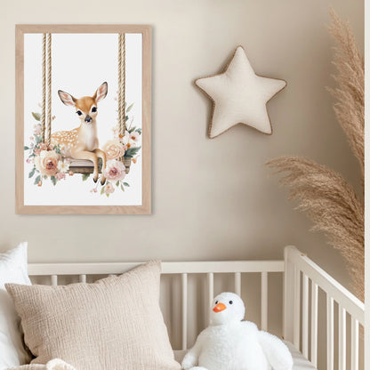 Affiche Biche & Balancelle - Atelier Les Jolies Choses  
