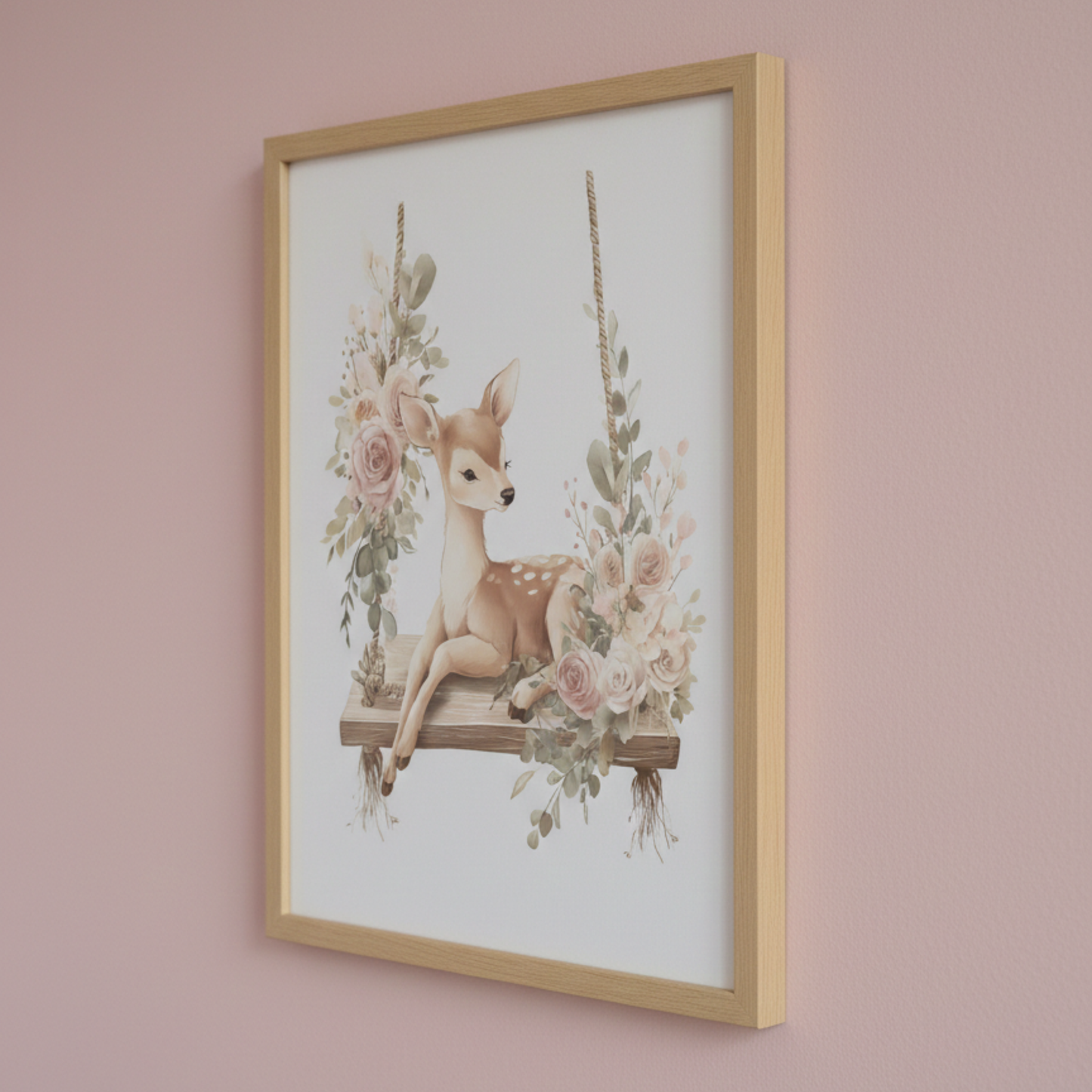 Affiche Biche - Un instant suspendu - Atelier Les Jolies Choses  