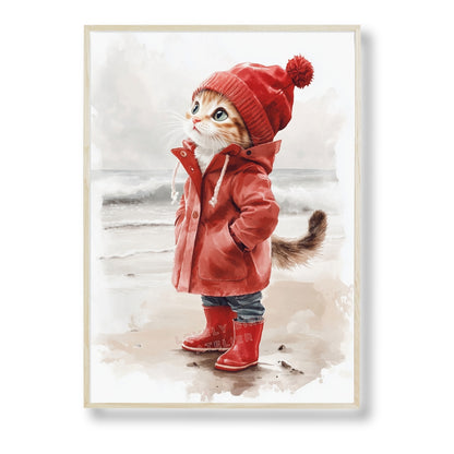 Affiche Chat &  Ciré - Atelier Les Jolies Choses  