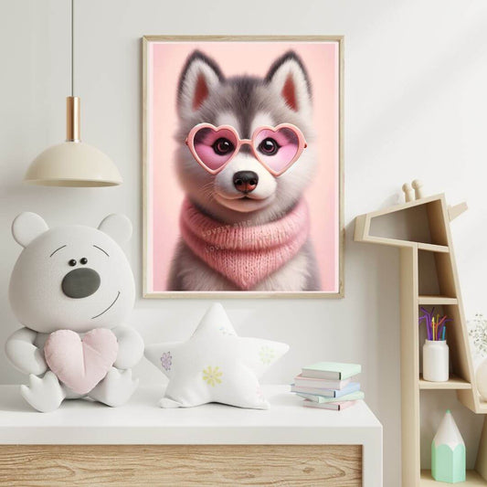 Affiche Chiot Pop - Atelier Les Jolies Choses  