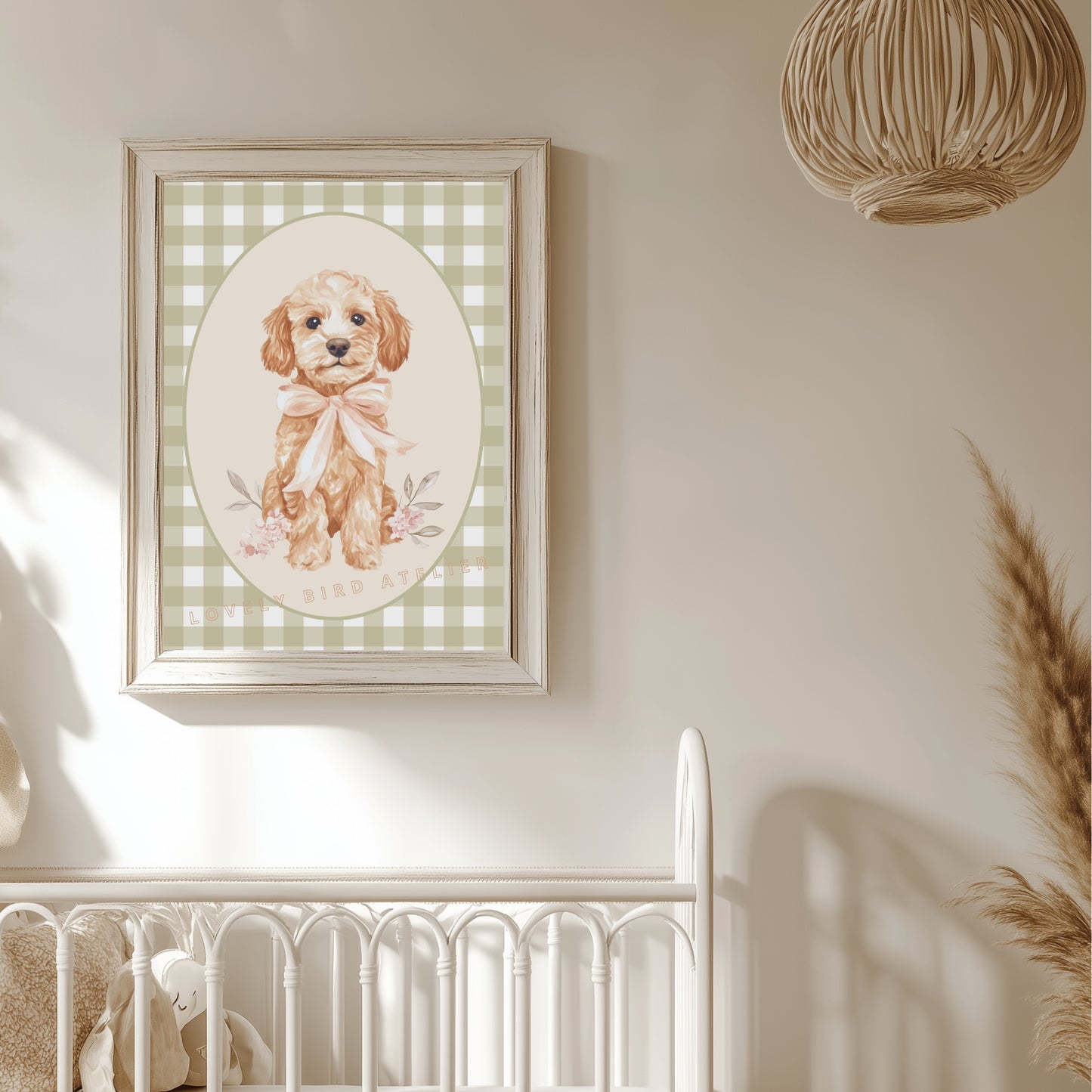 Affiche Joli Toutou & Vichy - Atelier Les Jolies Choses  