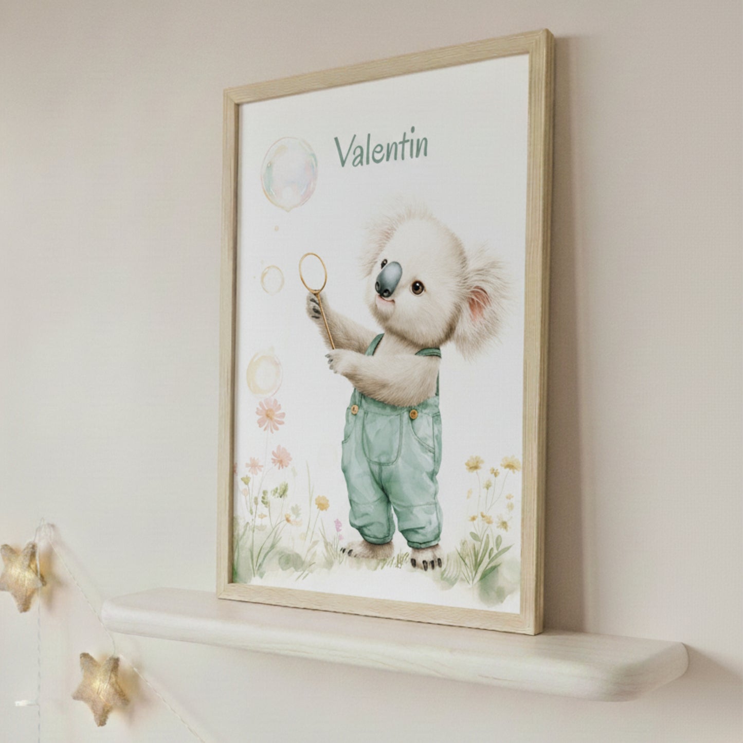 Affiche  Koala & Bulles - Atelier Les Jolies Choses  