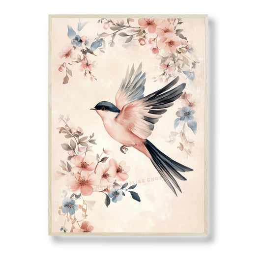 Affiche - L’envol fleuri - Atelier Les Jolies Choses  