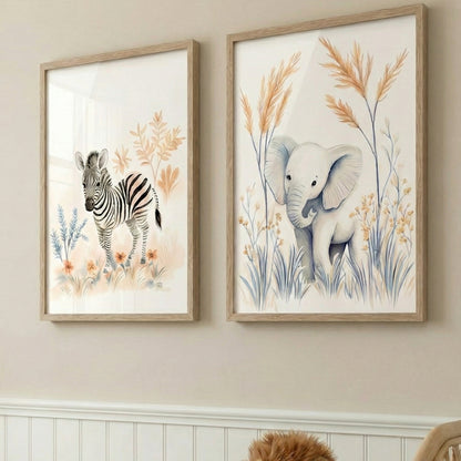 Affiche - L’éléphant rêveur - Atelier Les Jolies Choses