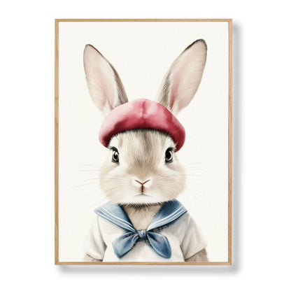 Affiche Lapin Marin - Atelier Les Jolies Choses  