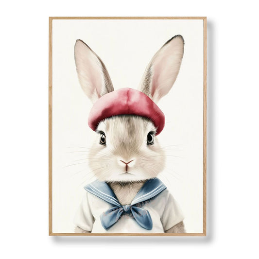 Affiche Lapin Marin - Atelier Les Jolies Choses  