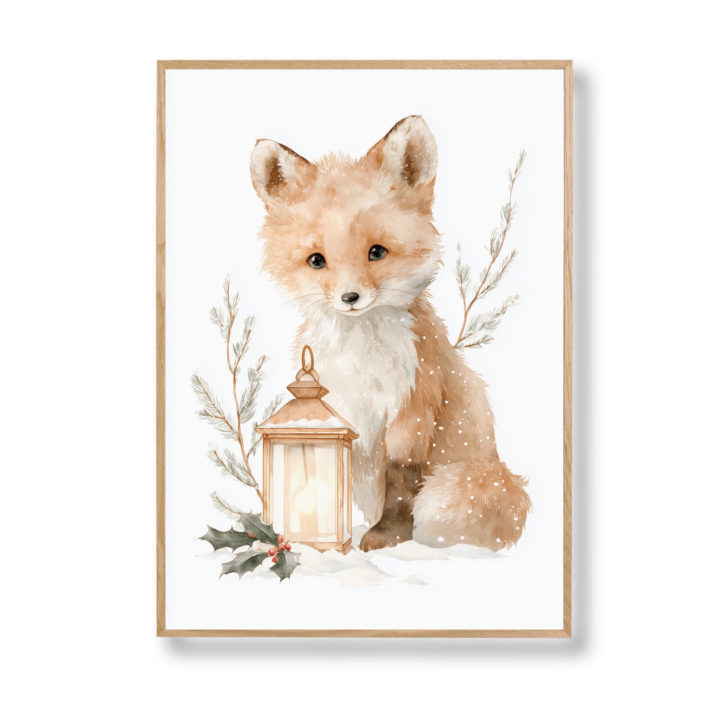 Affiche - Lumière de Noël - Atelier Les Jolies Choses