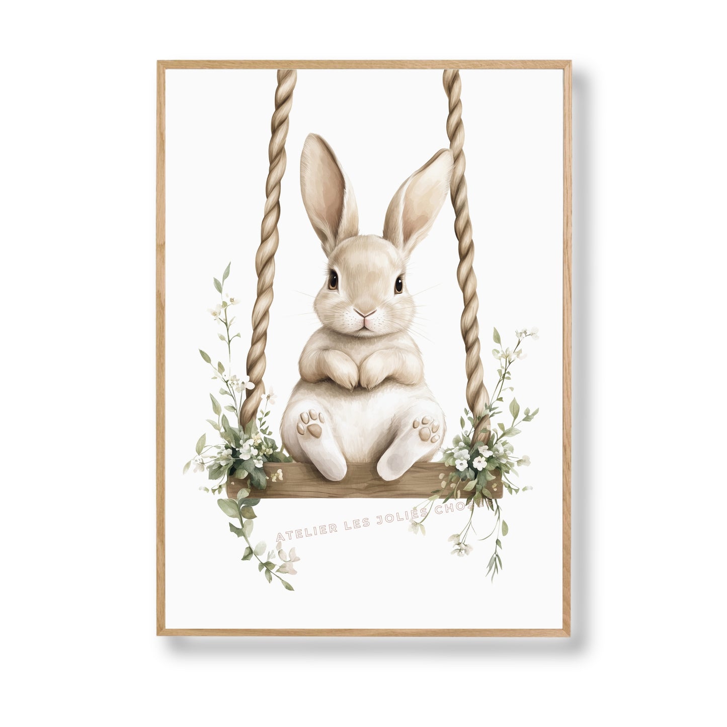 Affiche - Mon Petit Lapin Rêveur